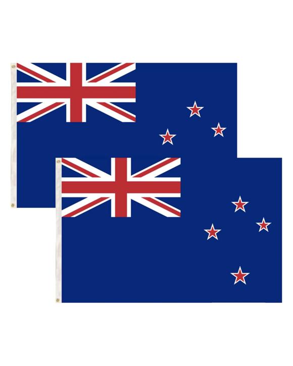 BR Costumes New Zealand Country Flag Kiwi Outdoor 2 Pack