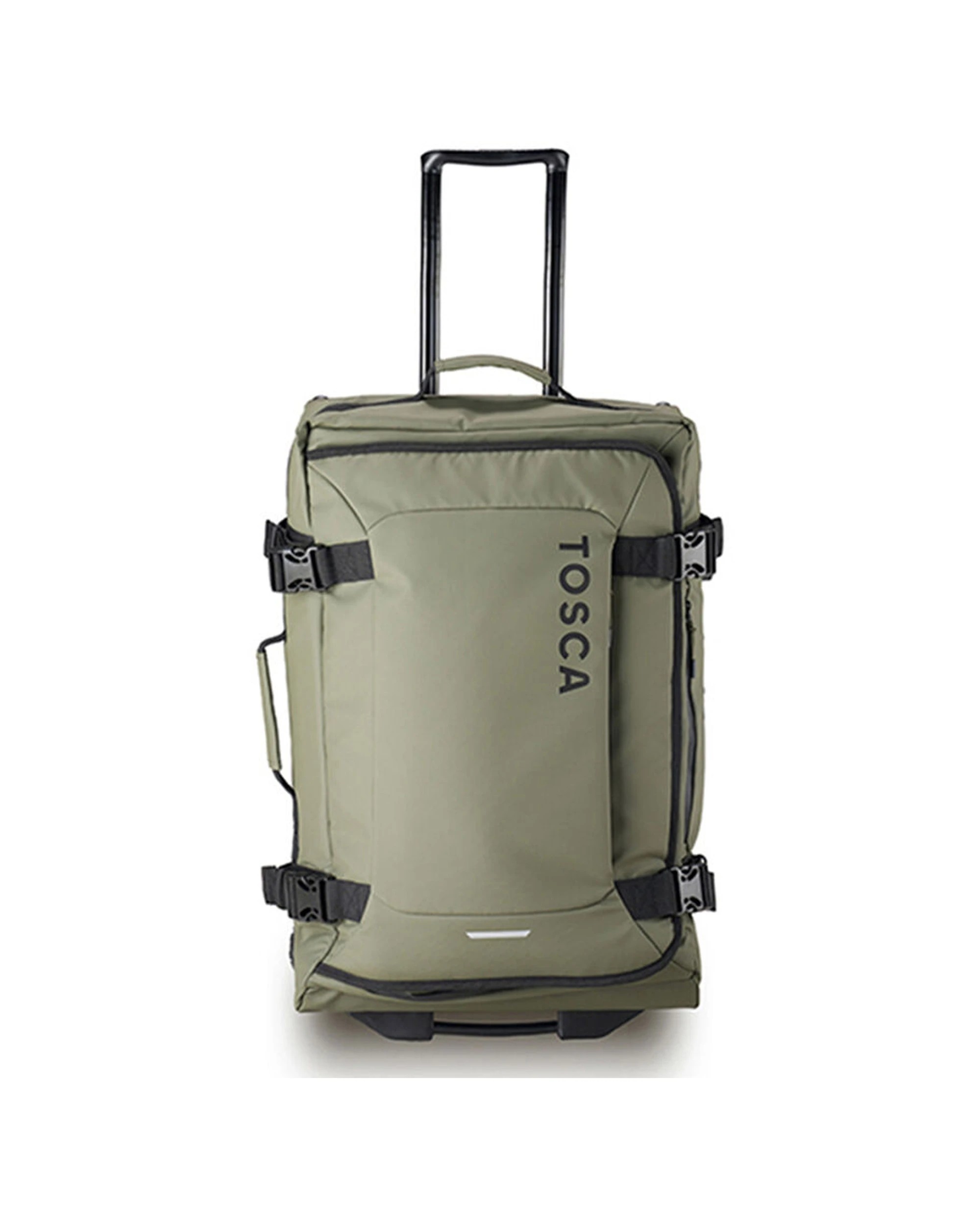 1 Tosca Delta 24" Upright Travel Luggage Duffle Bag Durable Wheel System Khaki - Green, 1 of 4