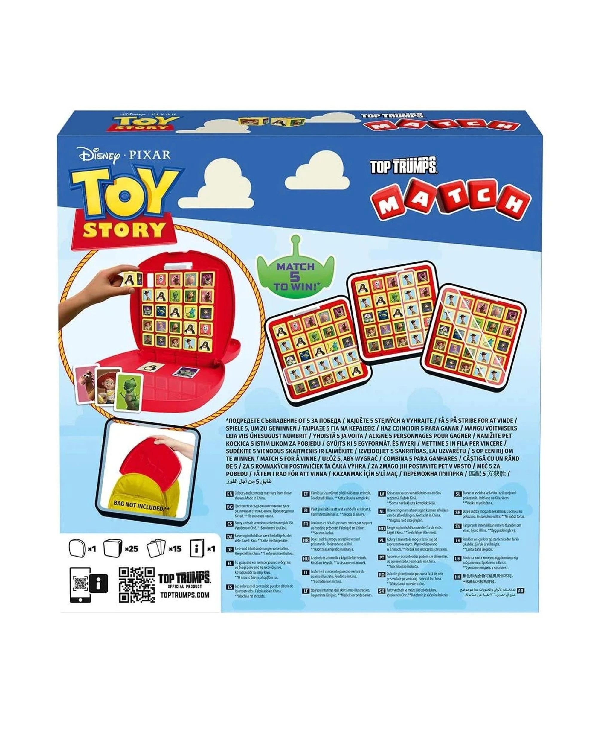 7 Top Trumps Match Disney Pixar Toy Story Board Game, 7 of 7