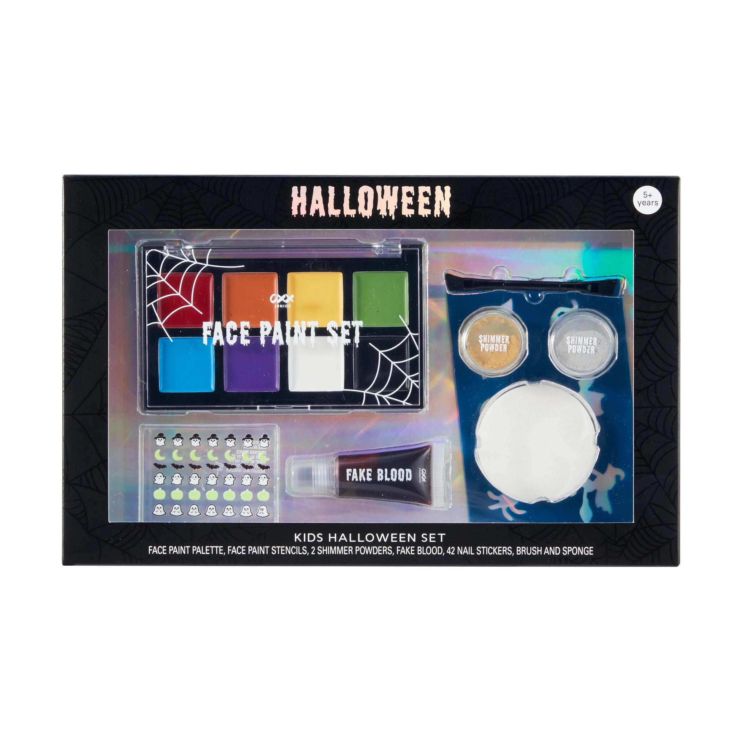 1 OXX Junior 48 Piece Halloween Kids Halloween Set, 1 of 7