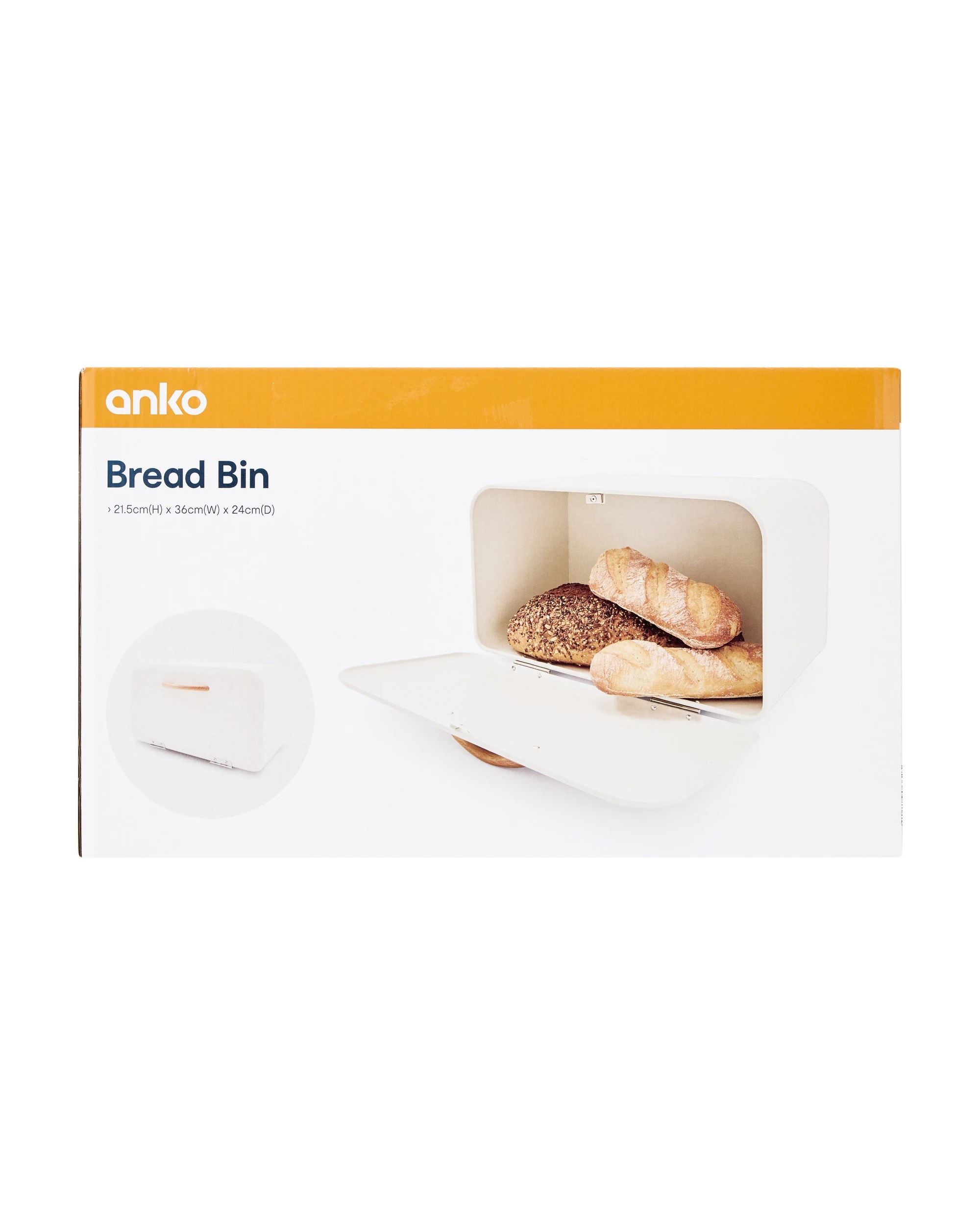 10 Bread Bin - White, 10 of 10