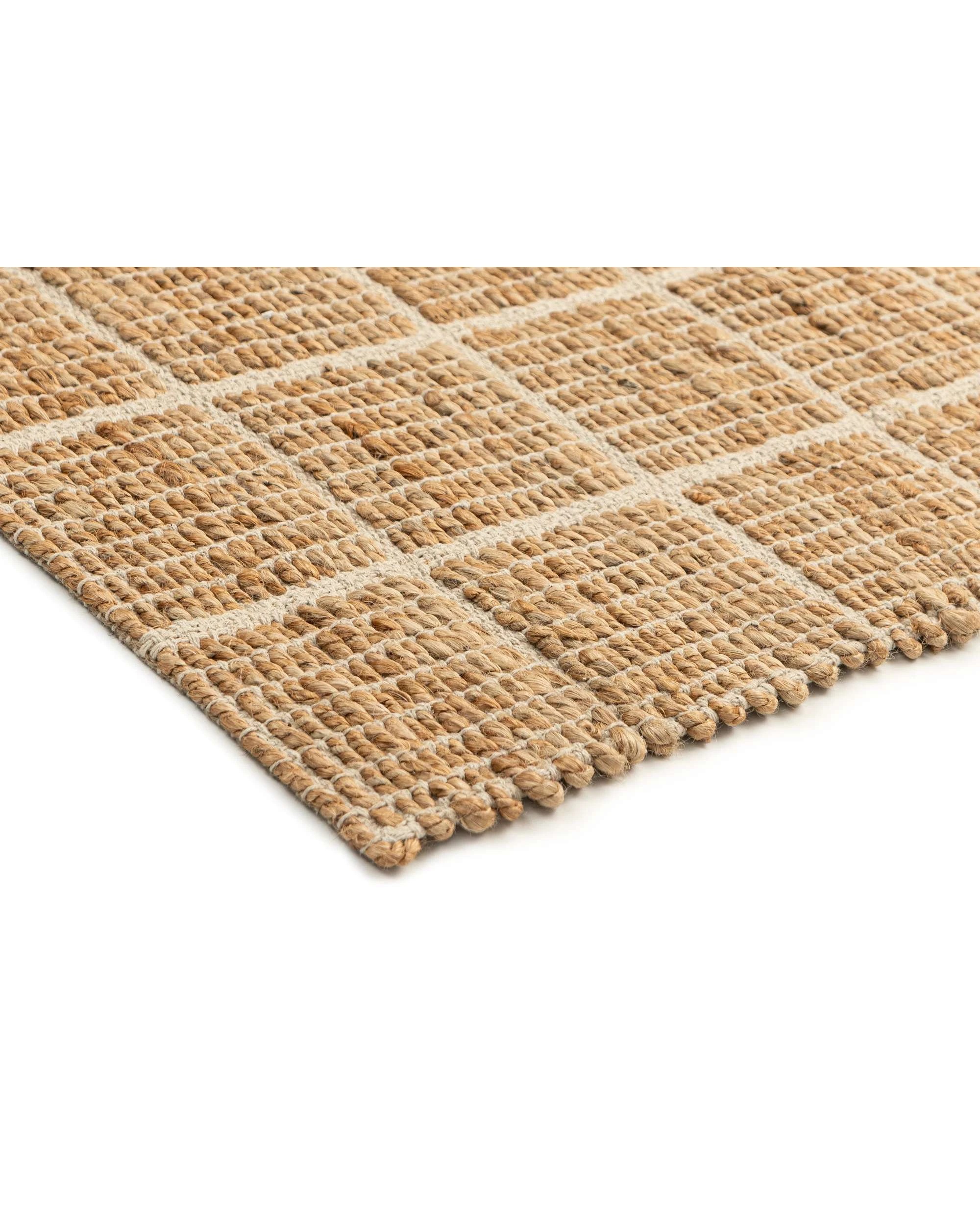 4 Loopsie Blumenau Natural Grid Rug-280cm x 190cm - Beige, 4 of 8