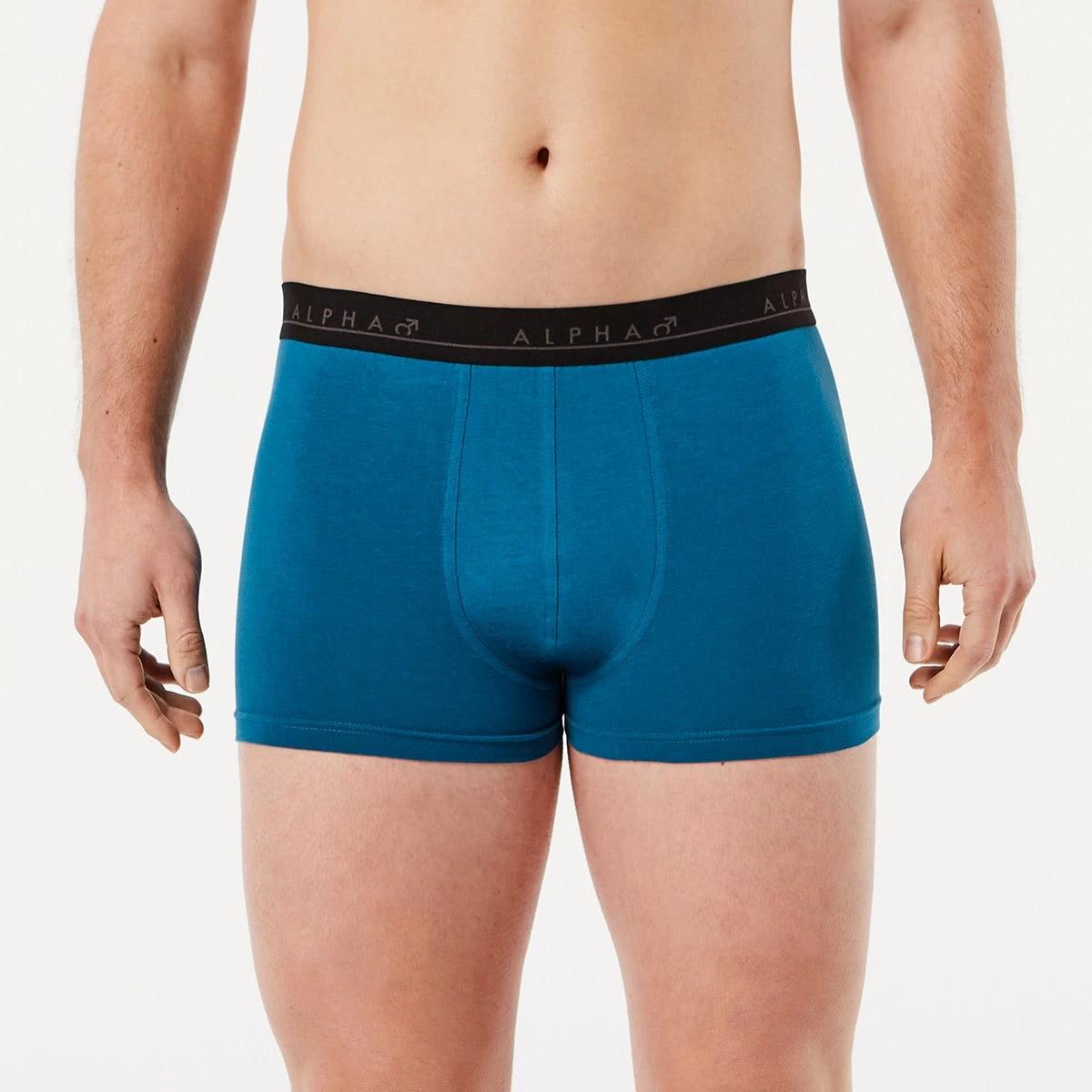 5 5 Pack Plain Trunks TURQUOISE BLUE, 5 of 10