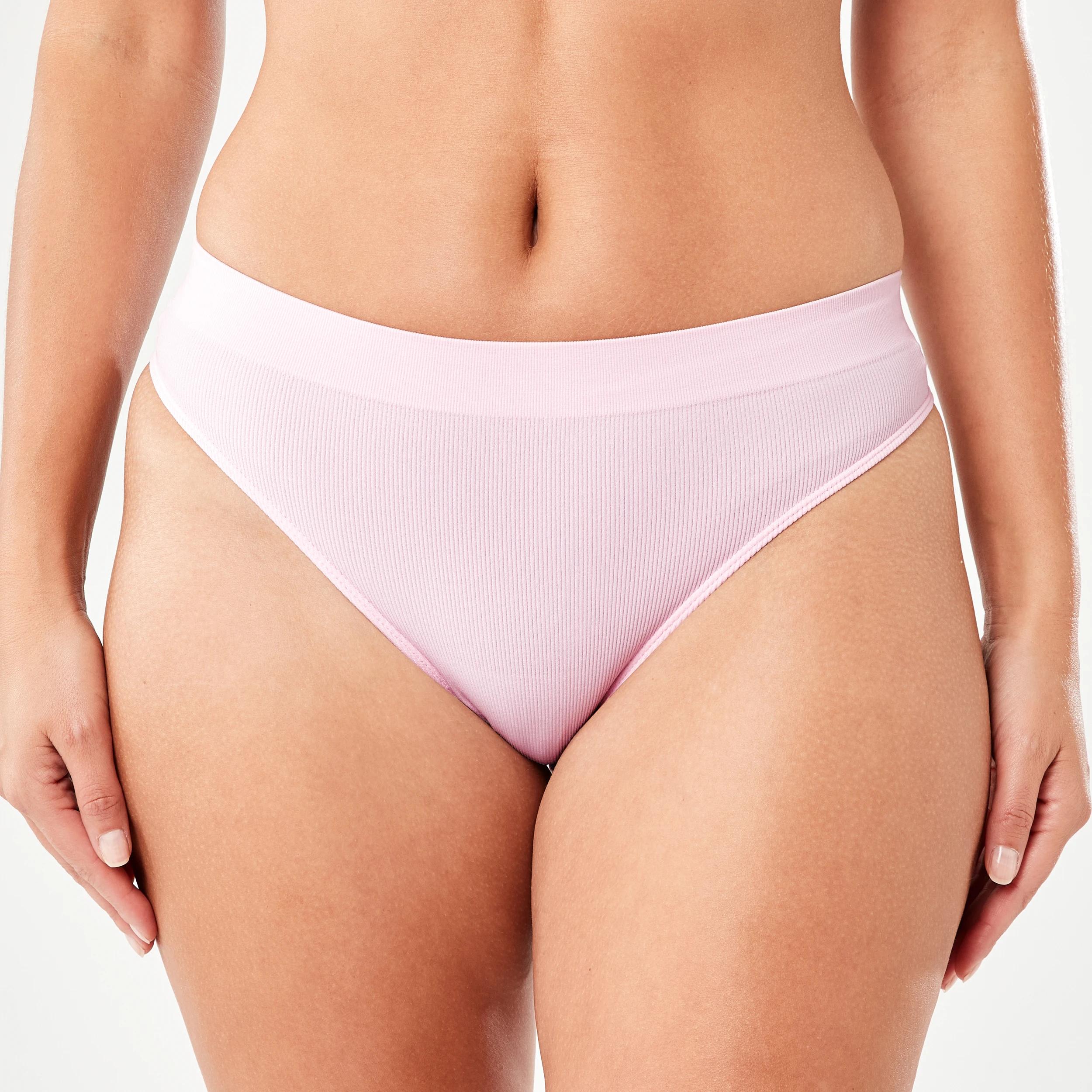 6 3 Pack Rib Seamfree G-string Briefs BLUE MARINE, BALLERINA, BRIGHT MINT, 6 of 8
