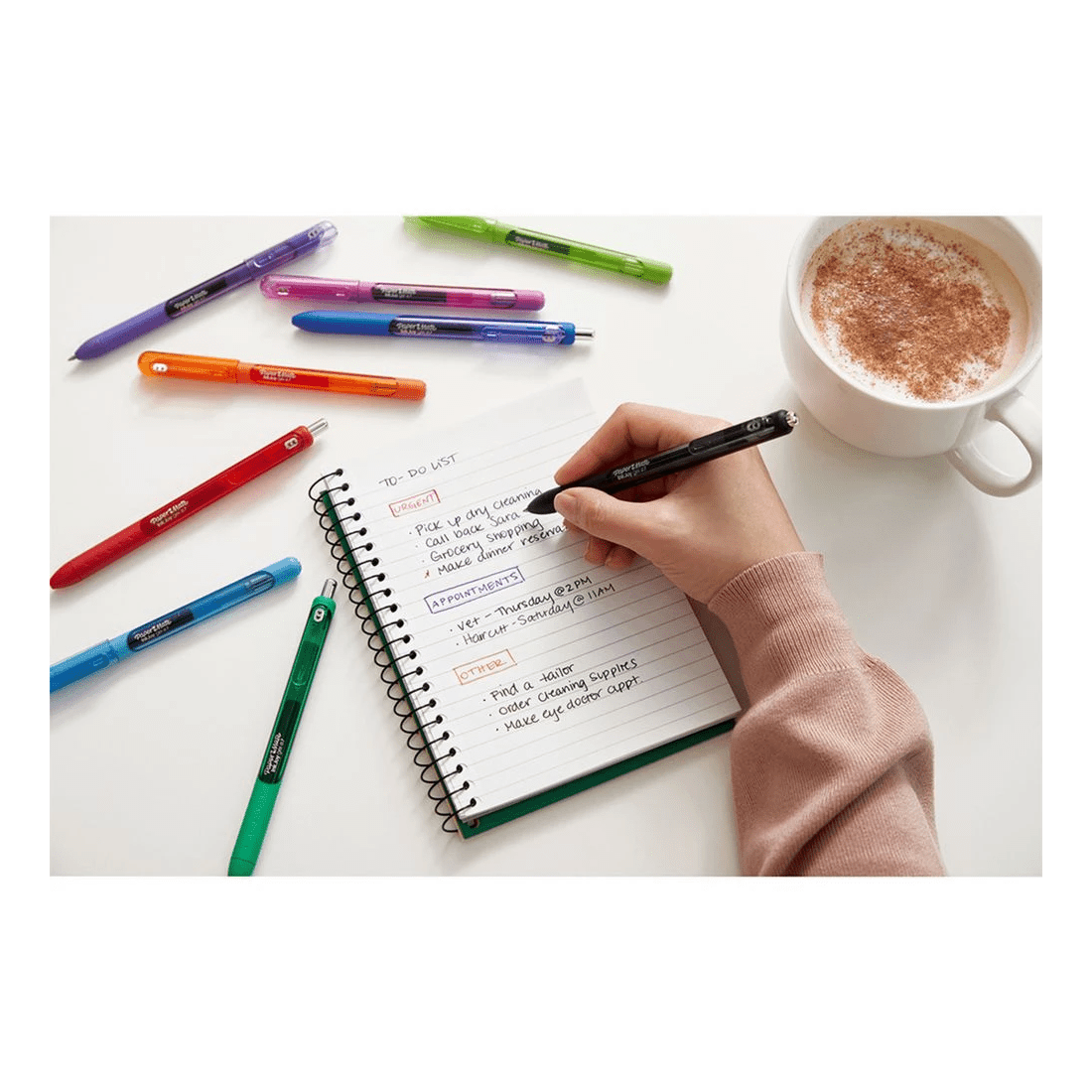 5 Paper Mate InkJoy Gel Pens 0.7mm Assorted 10 Pack, 5 of 8