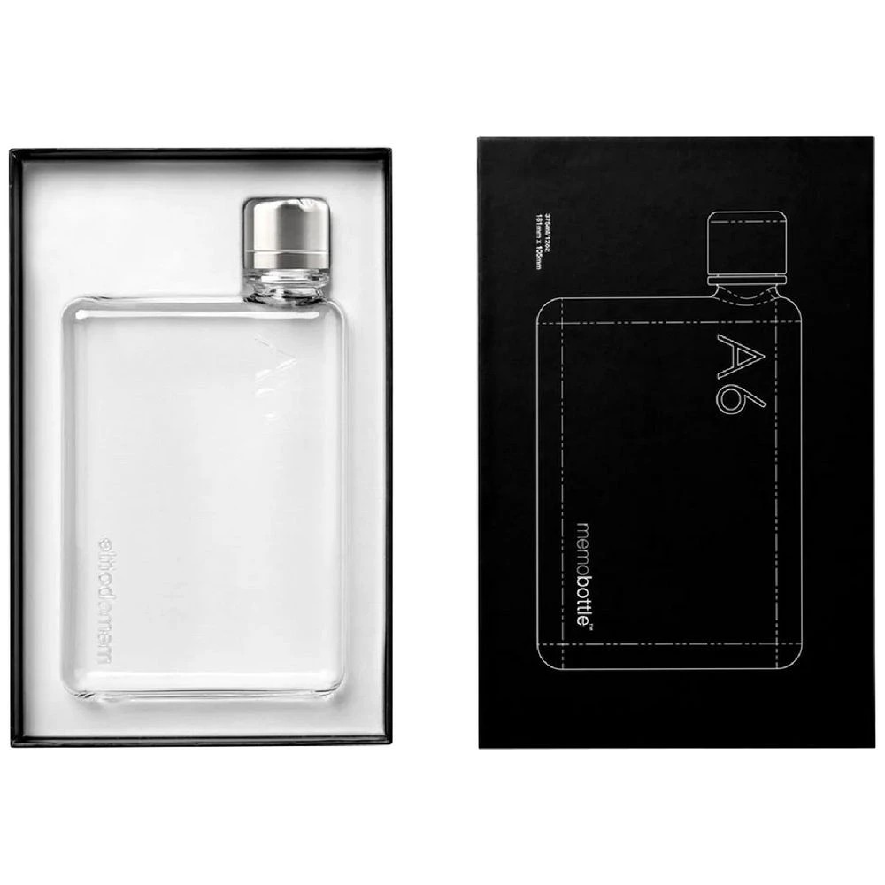 3 Memobottle A6 Drink Bottle Transparent, 3 of 3