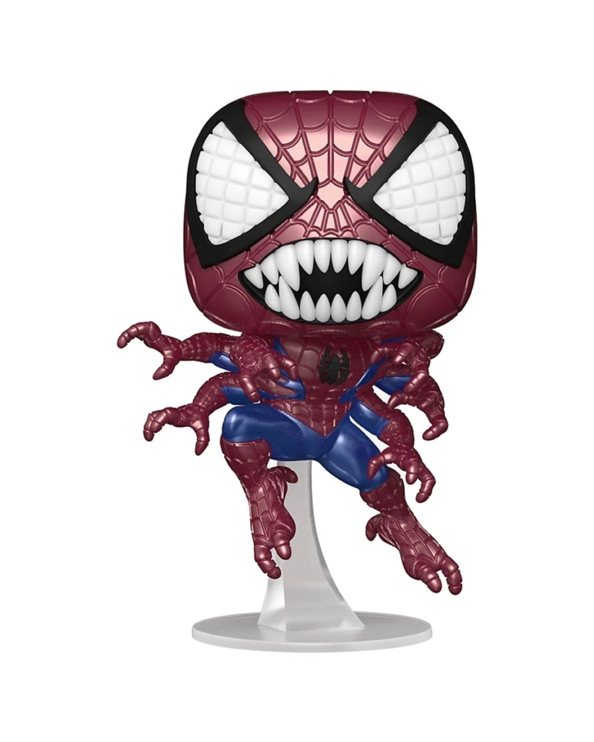 2 Pop Vinyl Figurine Marvel Comics Doppelganger SpiderMan Metallic 10cm Window Box - Multi, 2 of 3