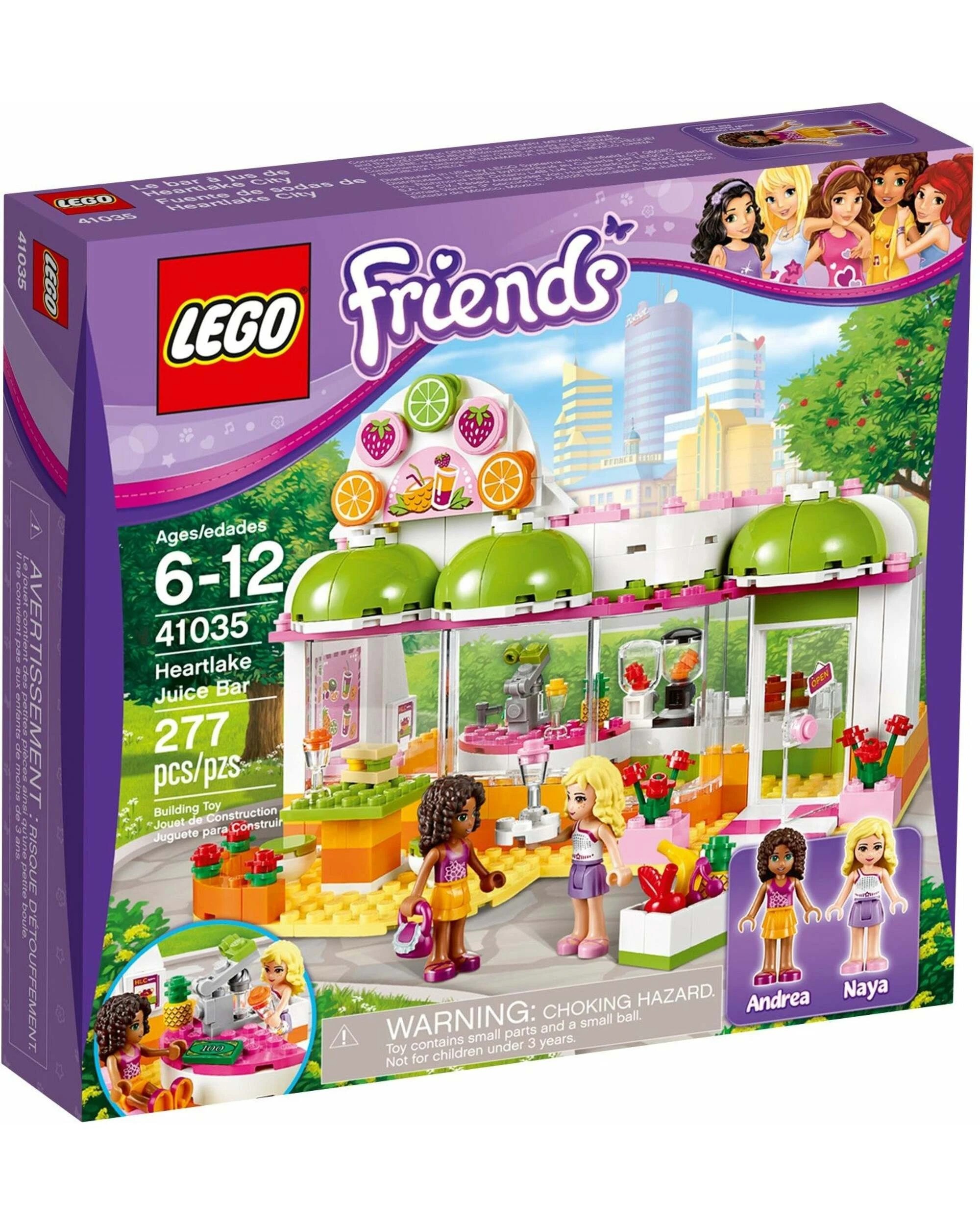 1 LEGO 41035 Heartlake Juice Bar: Build & Play Smoothie Shop, 1 of 5