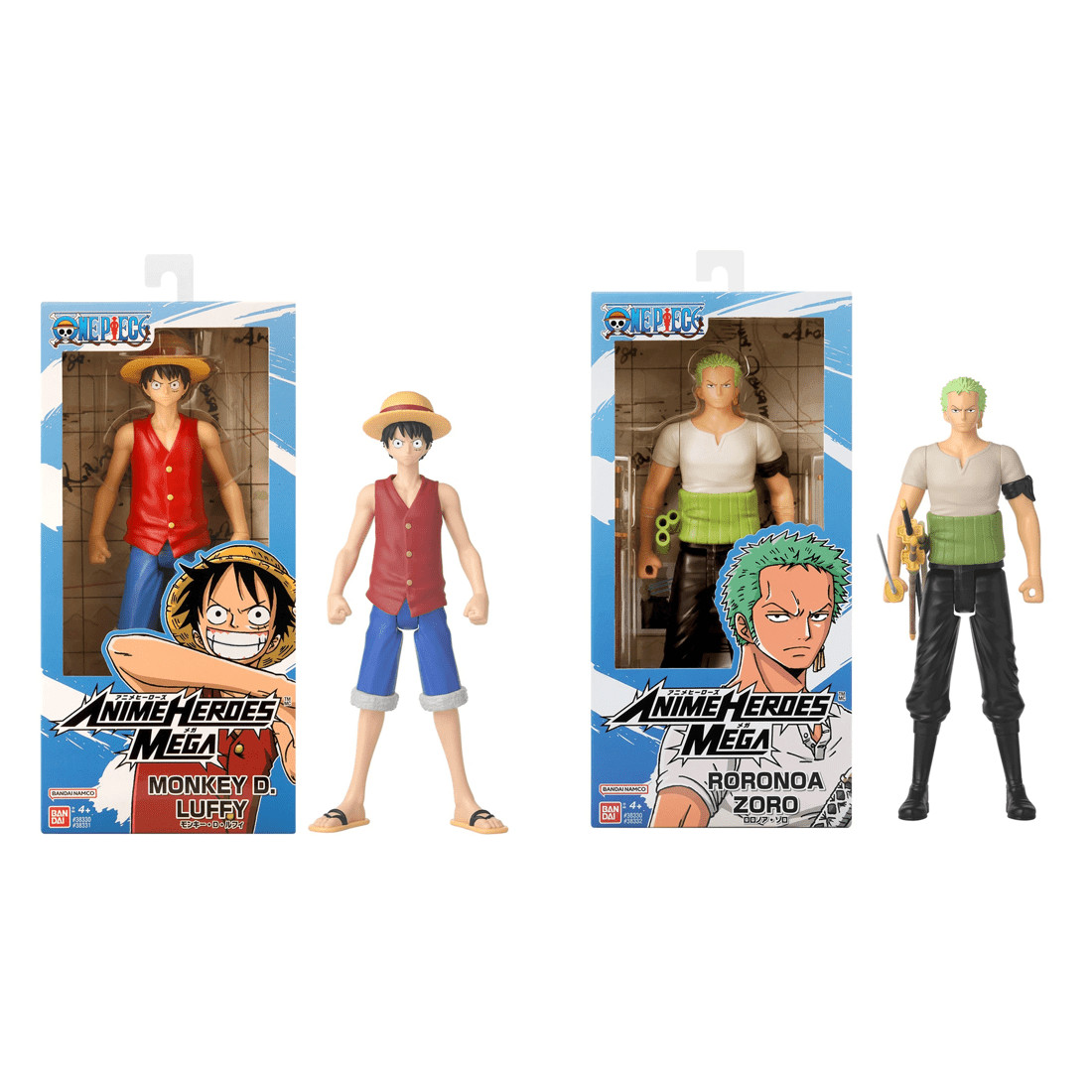 1 Anime Heroes Mega One Piece Figurine - Assorted, 1 of 3