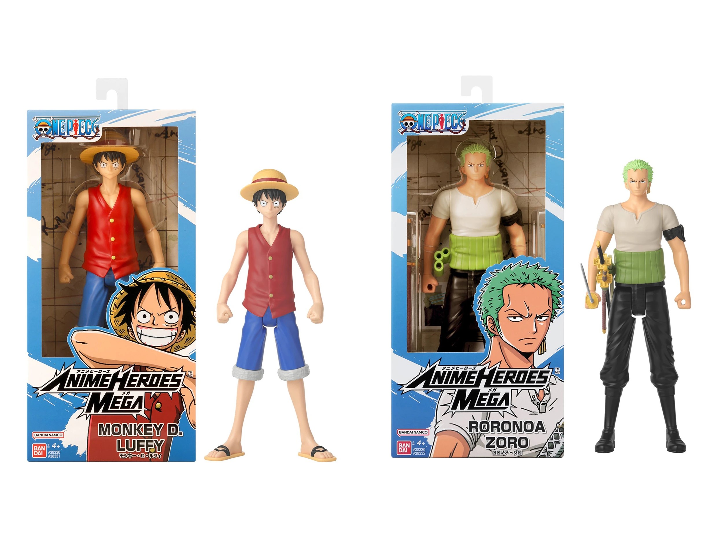 1 Anime Heroes Mega One Piece Figurine - Assorted, 1 of 3