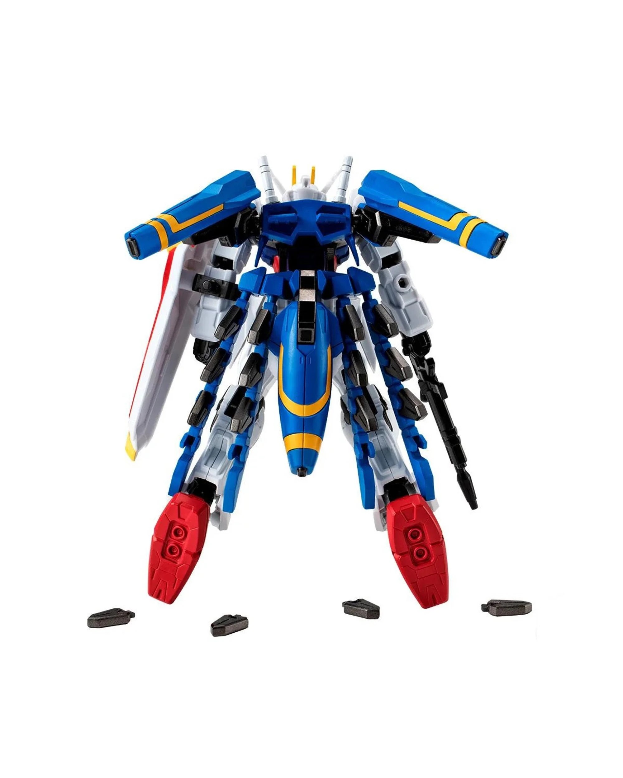 4 Bandai Shokugan Gundam Mobile Suit Gundam G-Frame FA Dragoon Strike Figure, 4 of 5