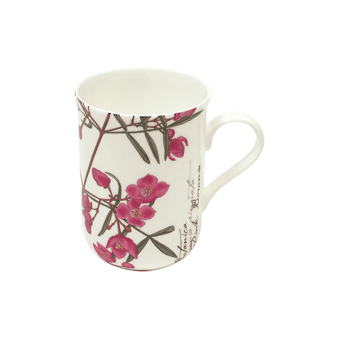 1 Maxwell & Williams Botanic Floral Fine Bone China Mug 300ml Boronia Design
 - Pink, 1 of 3