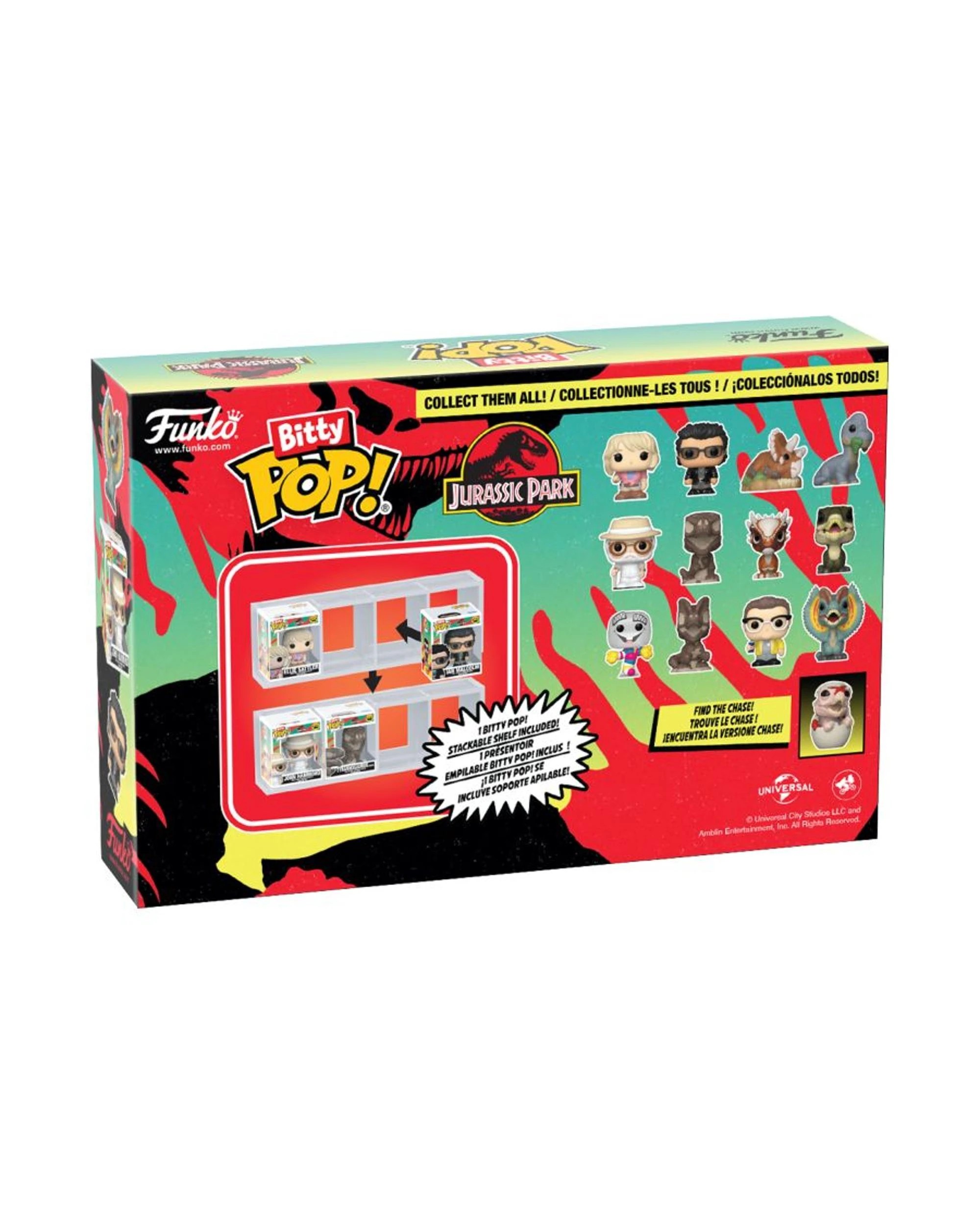 3 Jurassic Park Triceratops Bitty Funko POP! Vinyl 4-Pack, 3 of 3