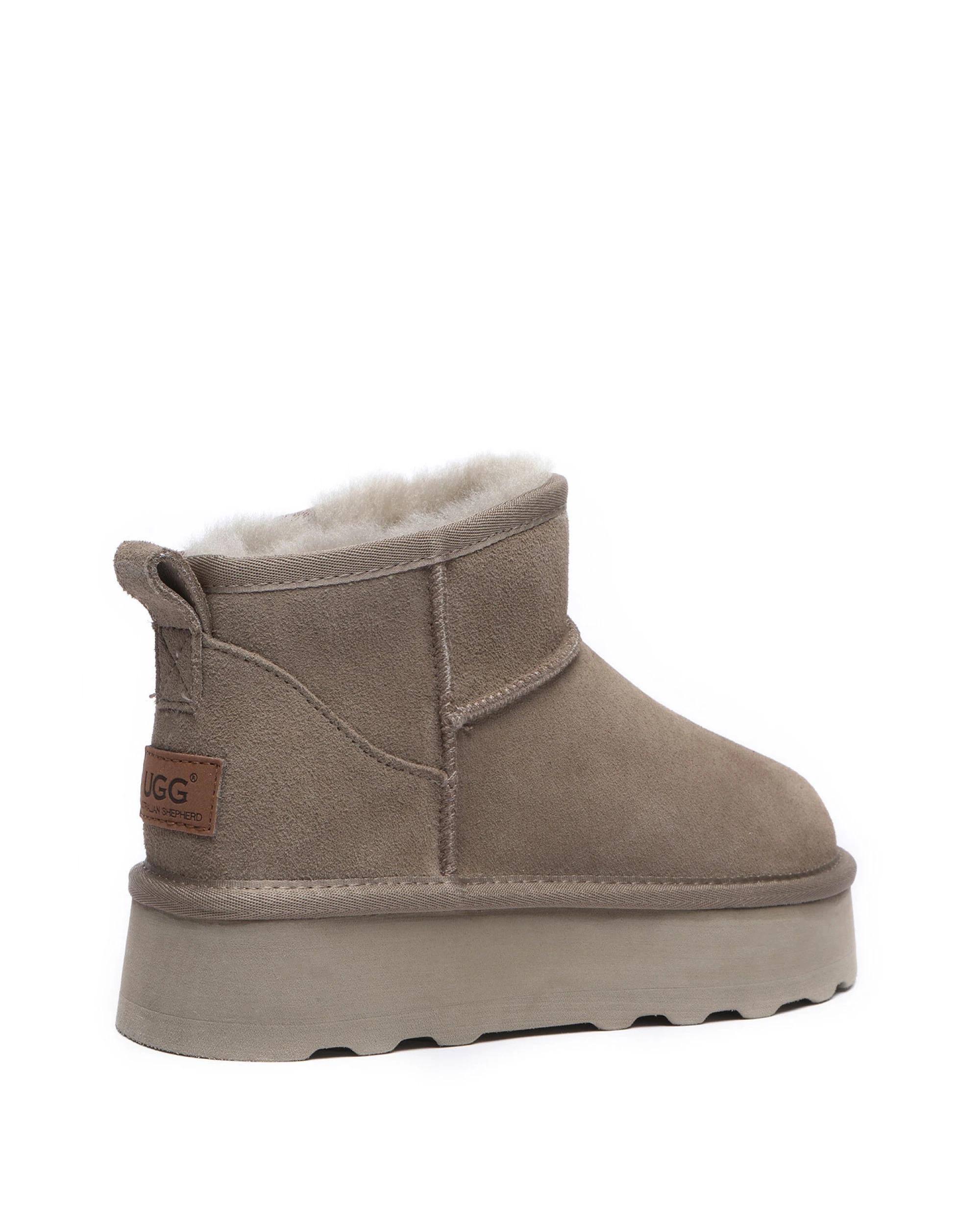 3 Australian Shepherd UGG Womens Ronnie Thick Bottom Platform CARIBOU, 3 of 5
