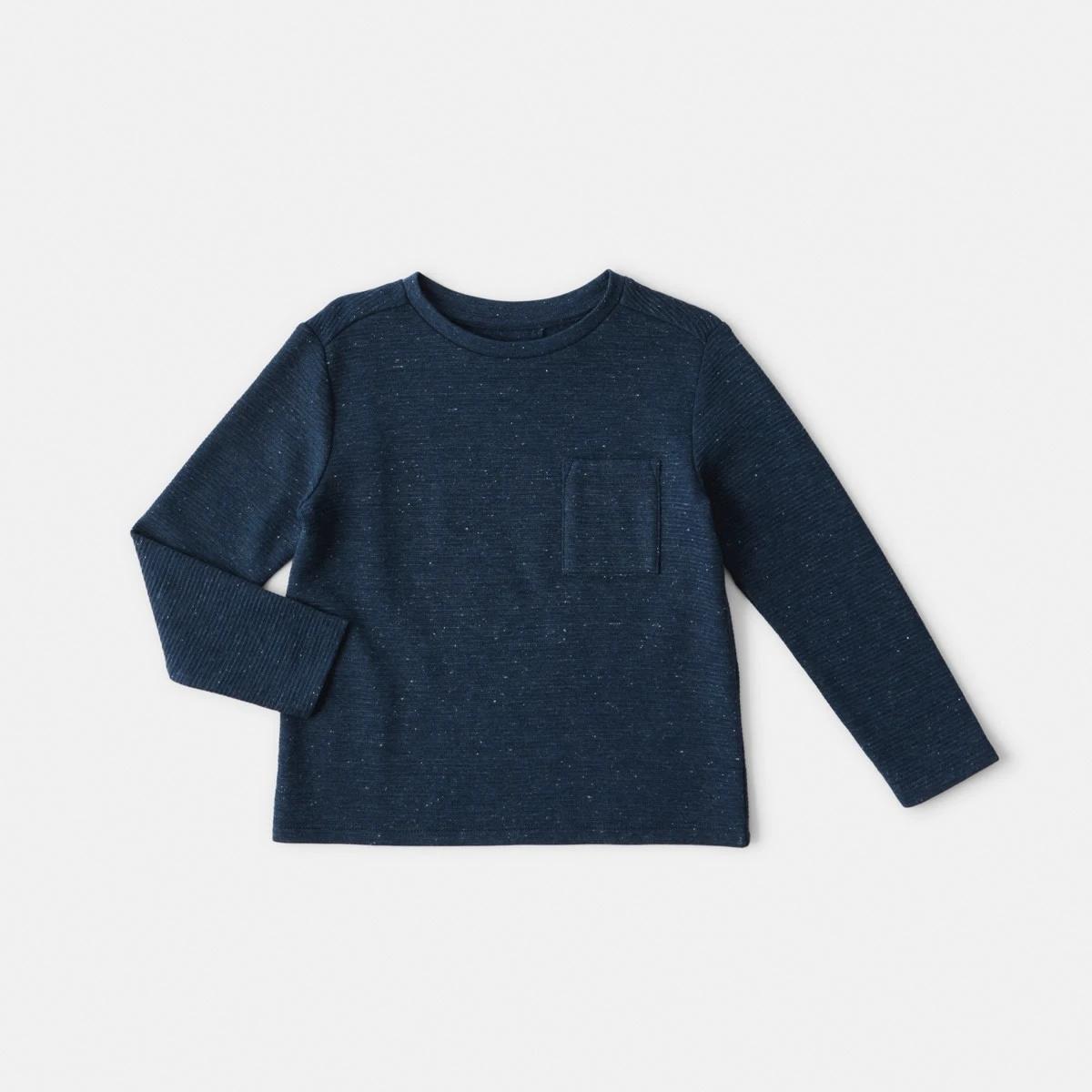 7 Long Sleeve Ottoman T-shirt Tnyb Marle, 7 of 8