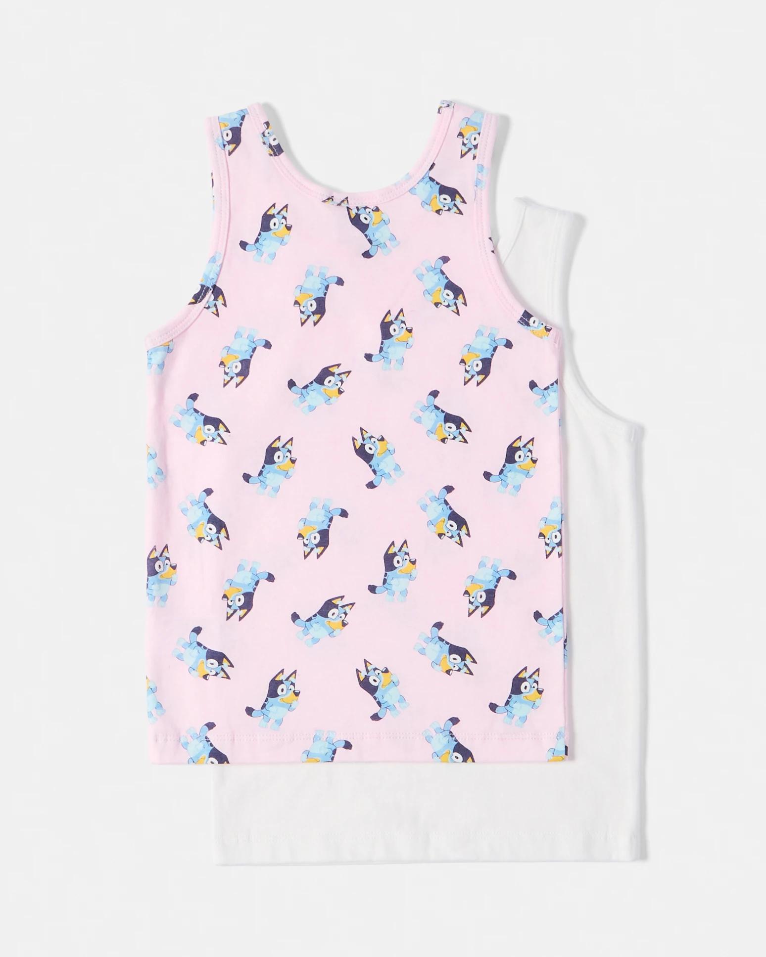 2 2 Pack Bluey License Singlets Bluey, 2 of 6