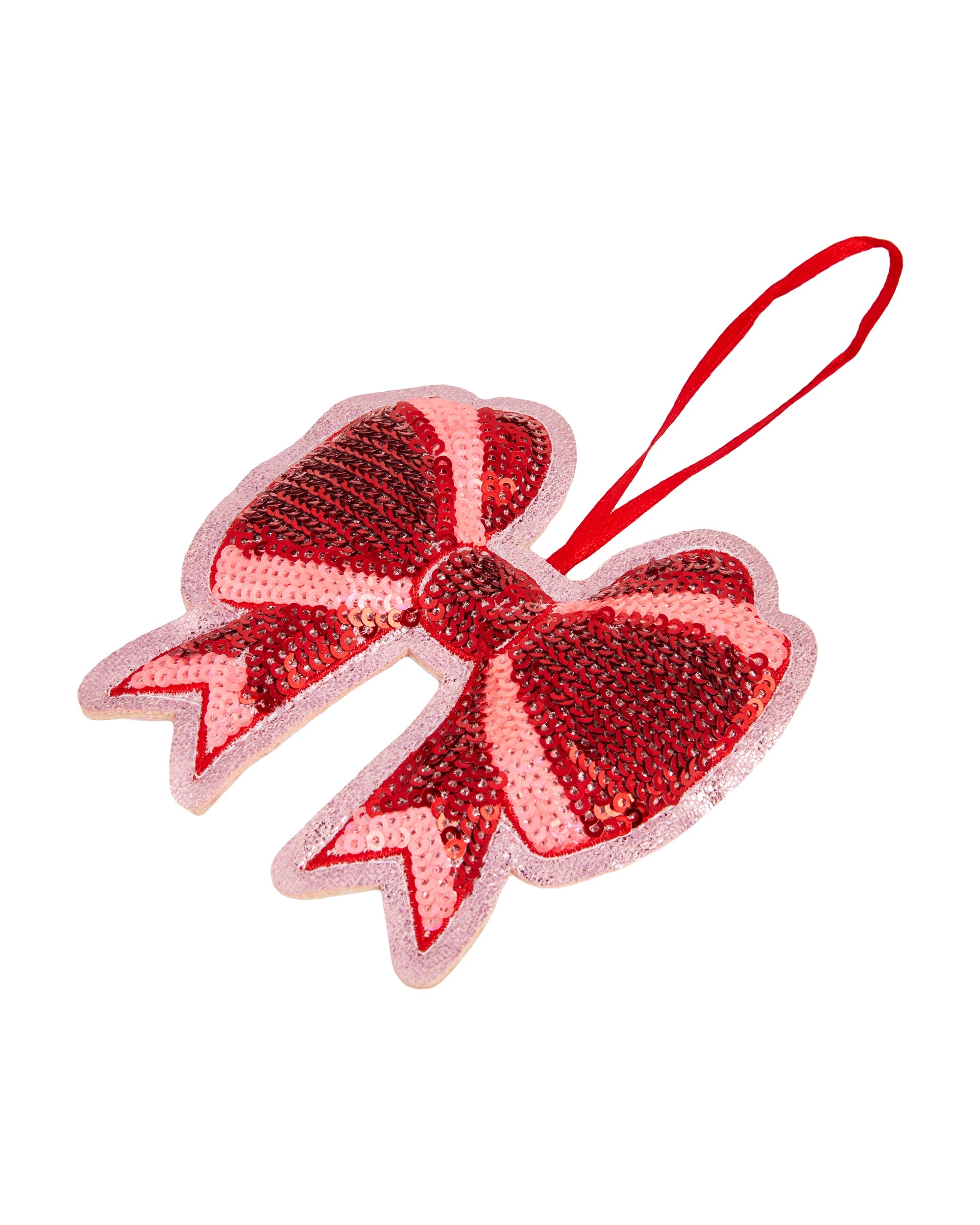 3 3 Pack Sequin Bow Decorations, 3 of 6