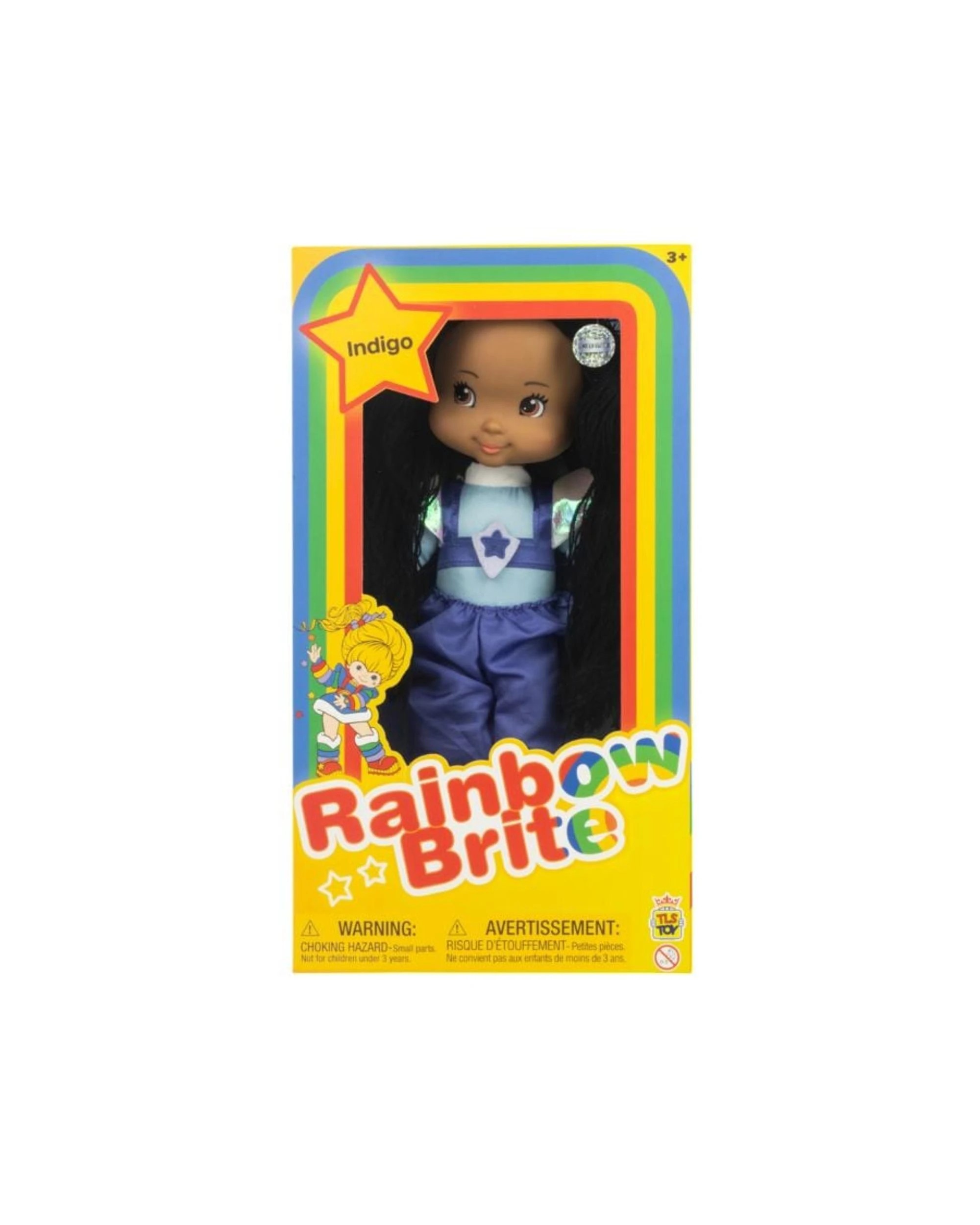5 Rainbow Brite Indigo 12 inch Plush Doll, 5 of 7