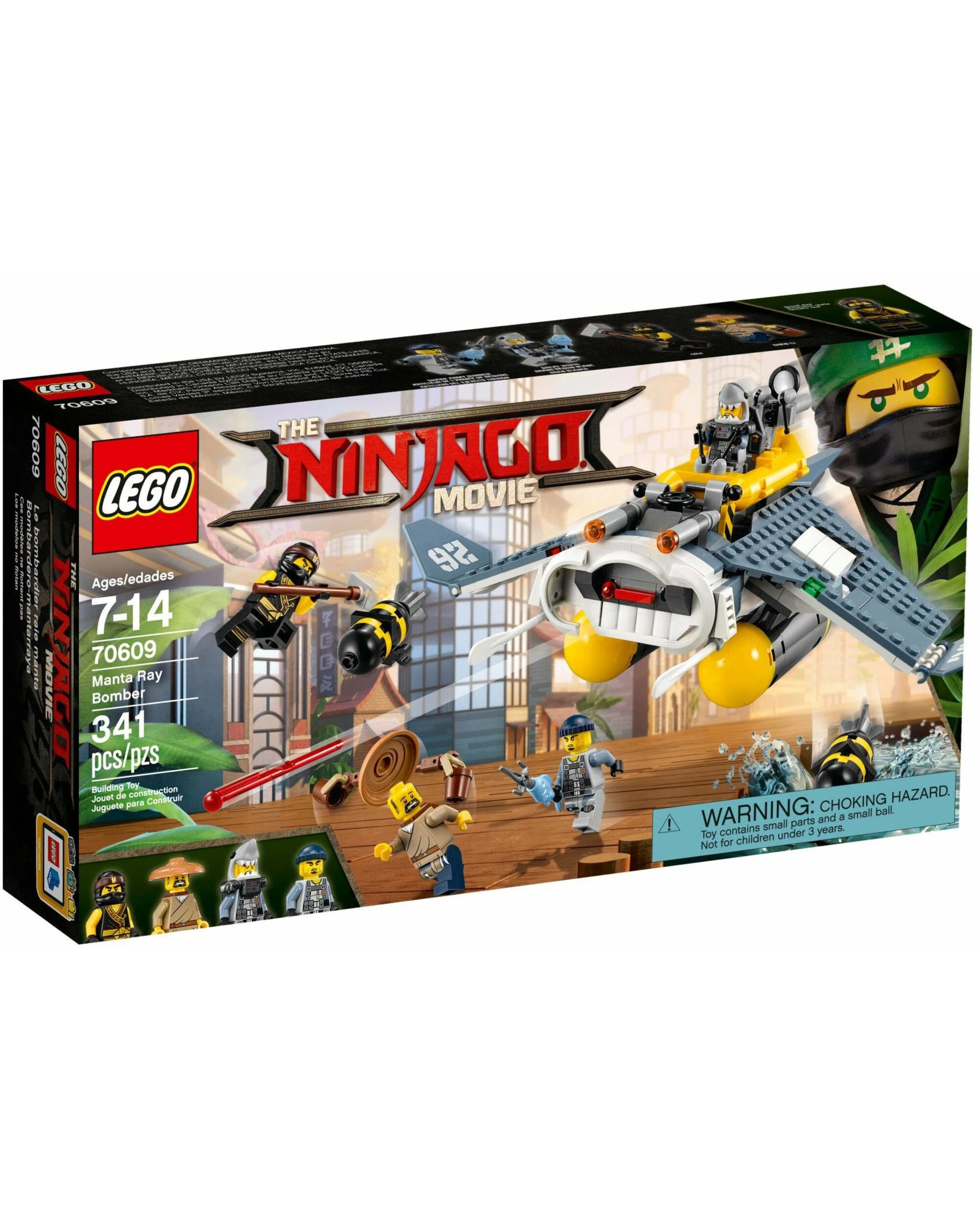 1 LEGO 70609 Manta Ray Bomber - NINJAGO Movie Cole's Plane, 1 of 5