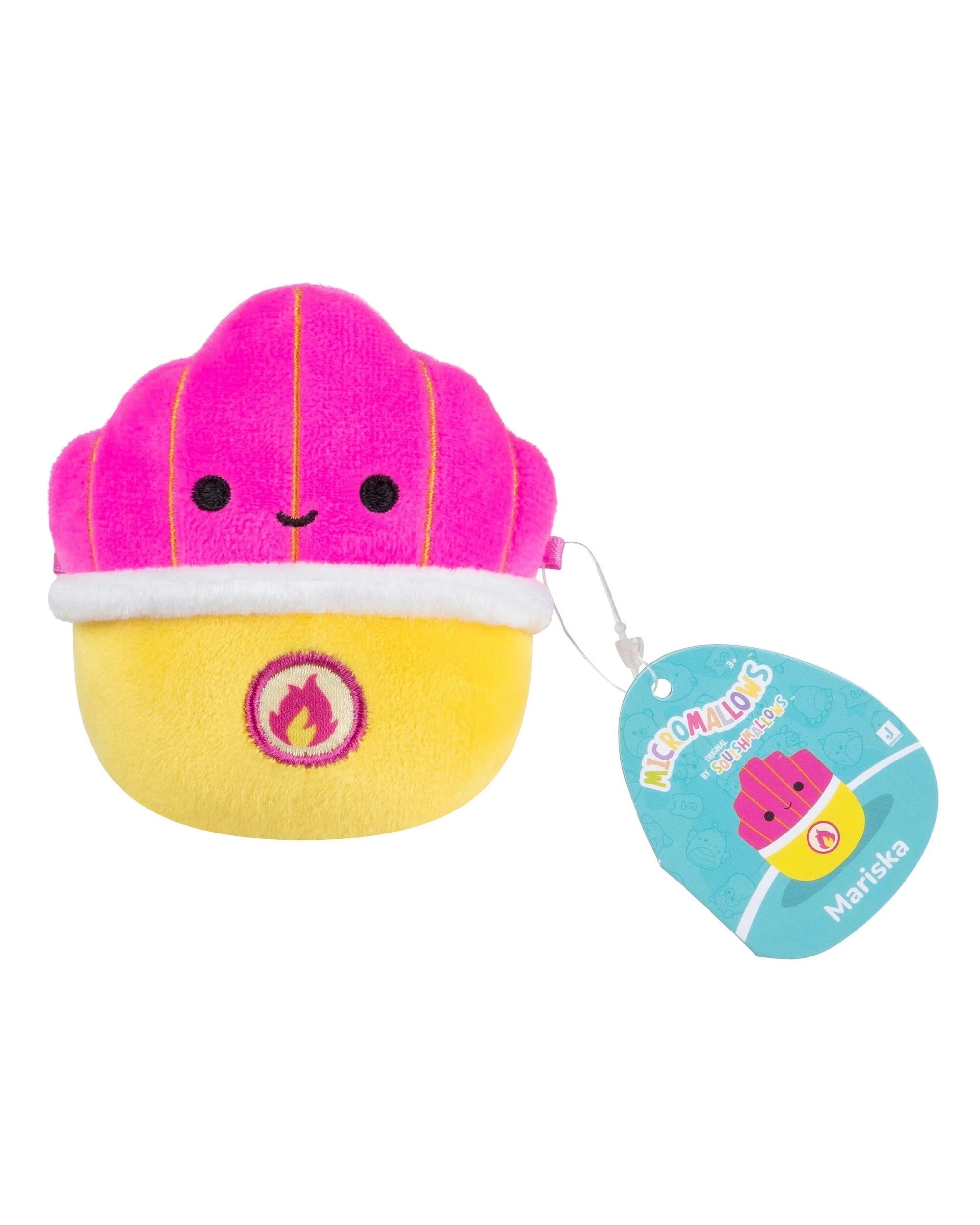 5 Squishmallows Micromallows 2.5 inch Plush 3 Pack - Tia the Sugar Glider, 5 of 6