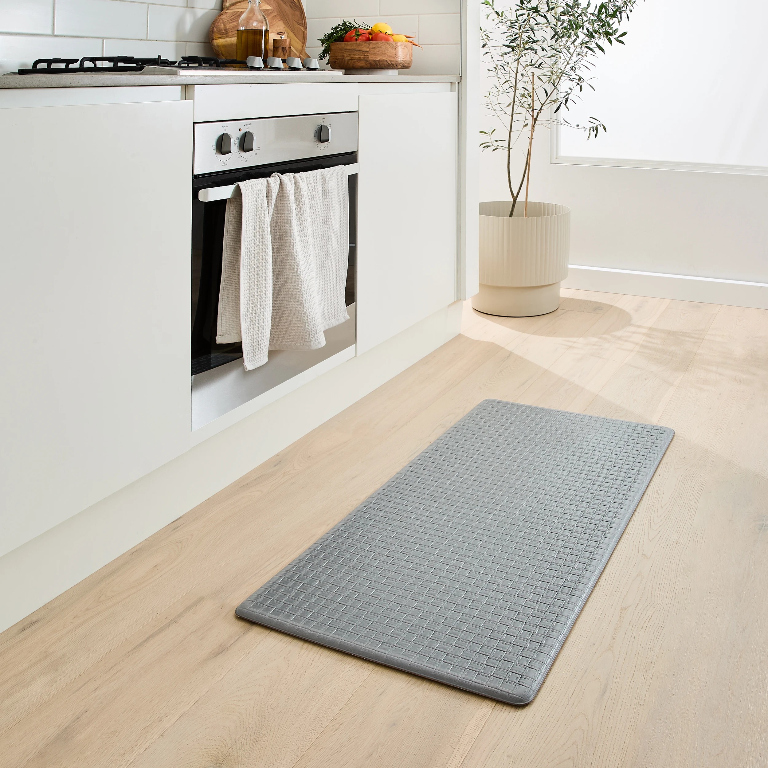 1 Kitchen Mat - Grey, Extra Large, 1 of 5