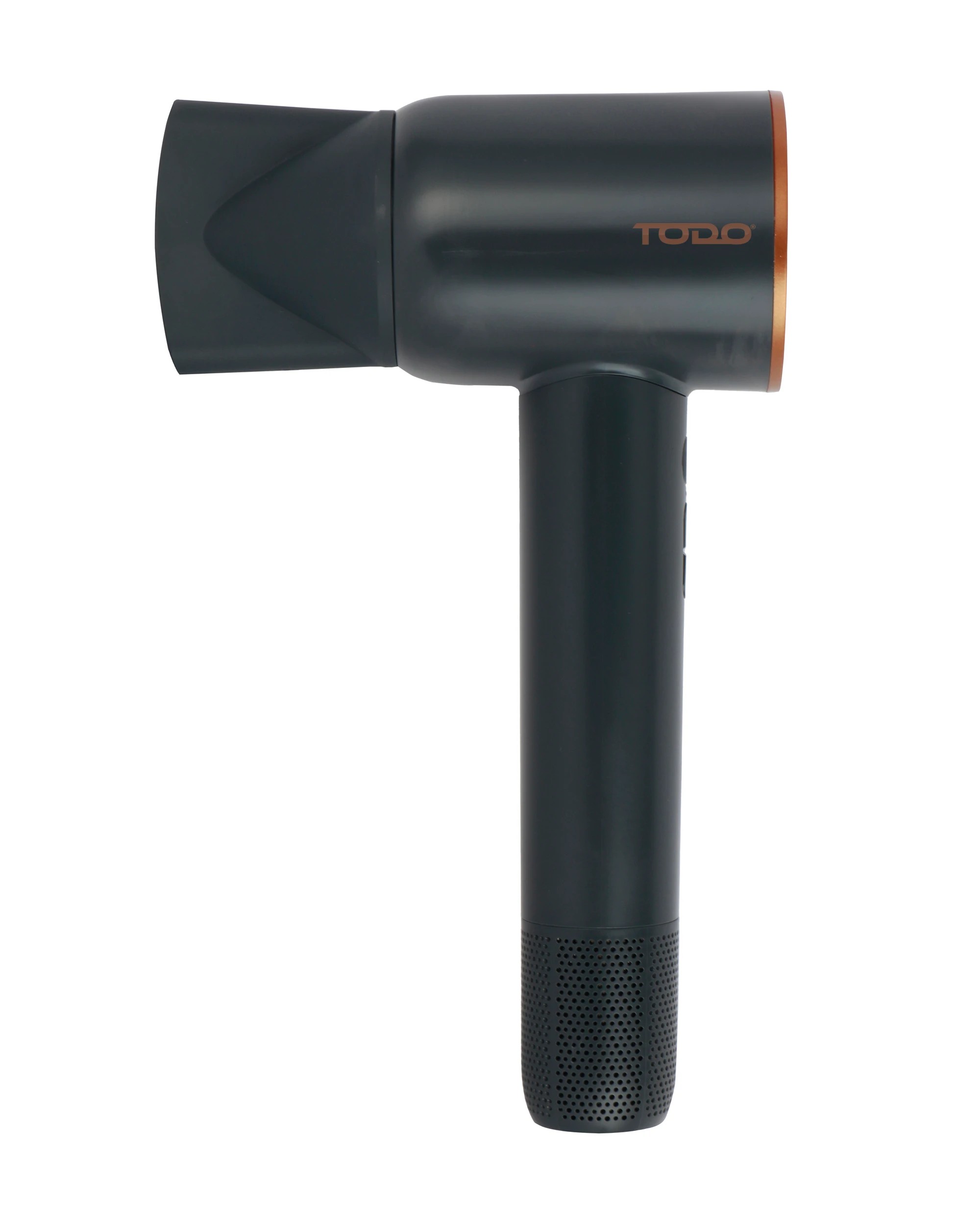 2 TODO 1600W Hair Dryer 110,000 RPM High Speed 3 Speed 4 Temperature - Grey, 2 of 8