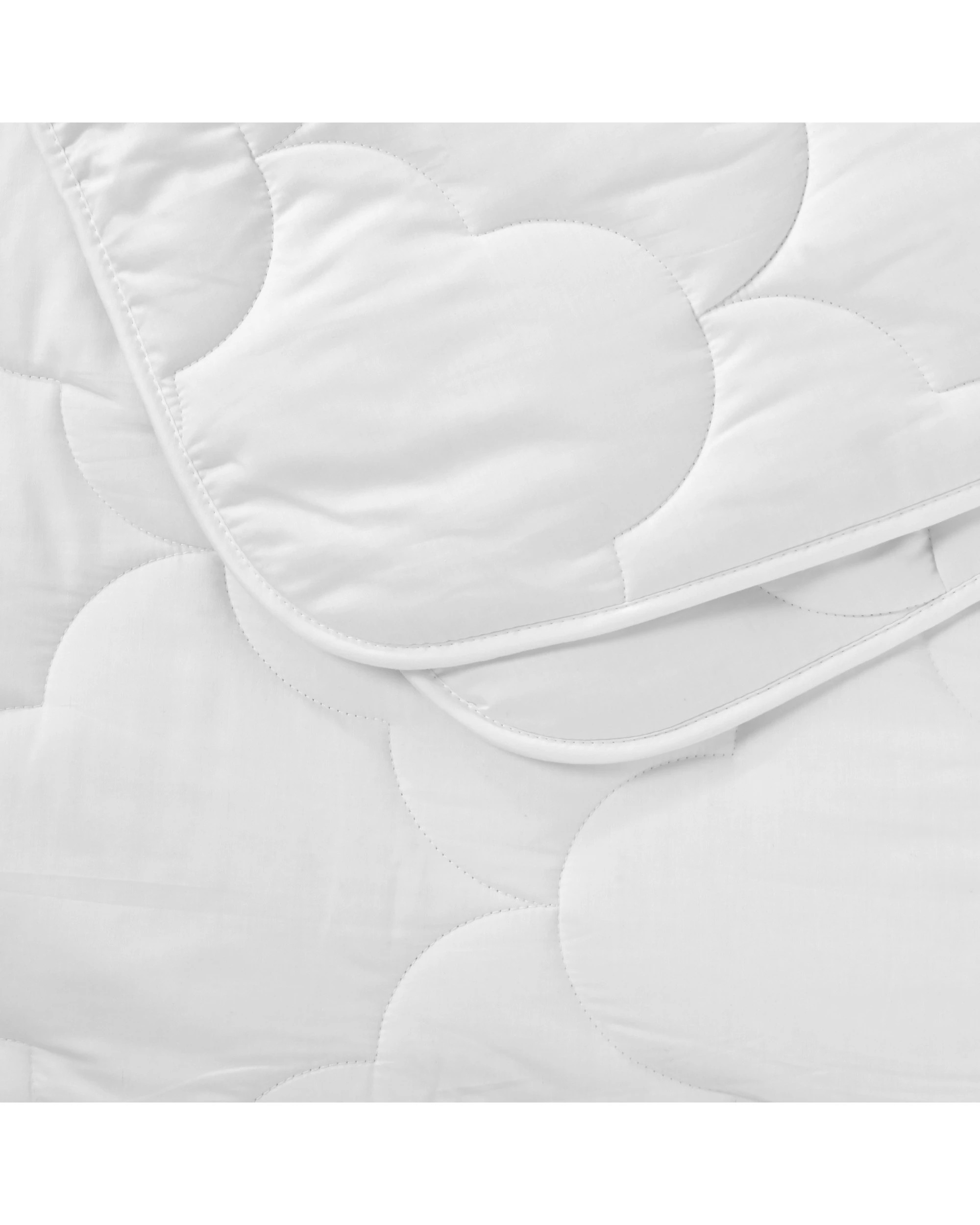 4 Natural Home 450gsm Winter Cotton Quilt - Single Bed - White, 4 of 7