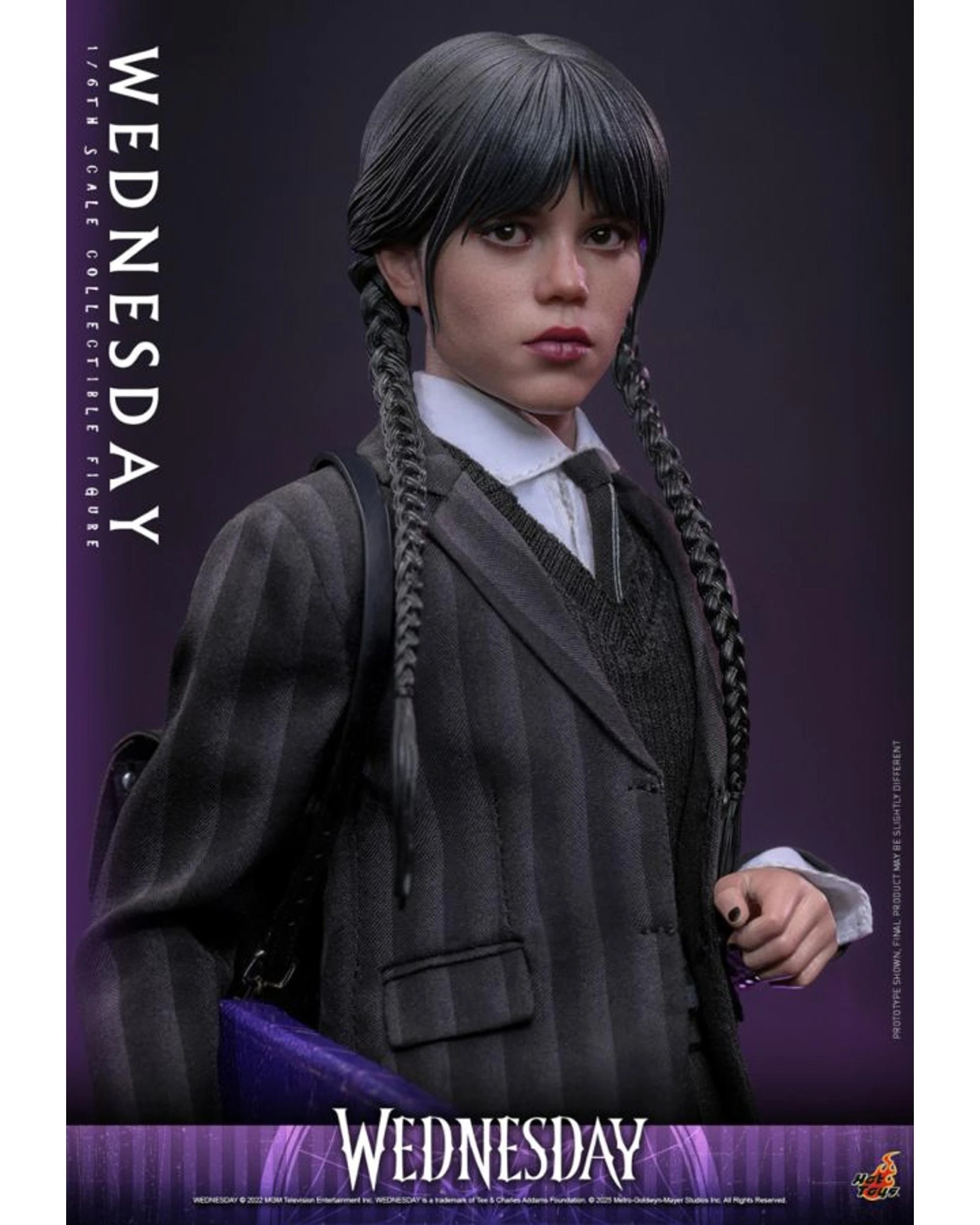 7 Hot Toys Wednesday Wednesday Addams 1:6 Scale 10 inch Action Figure, 7 of 9