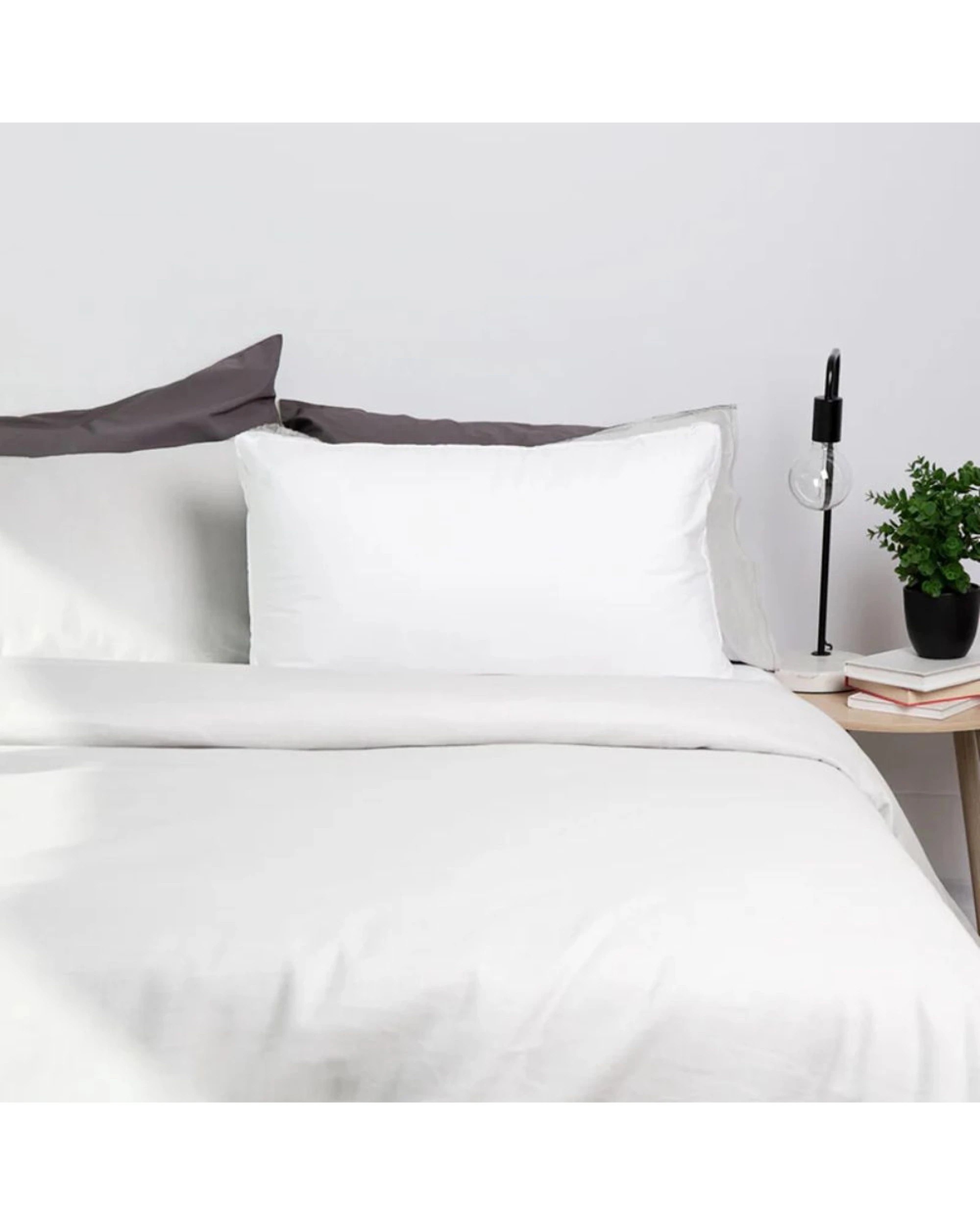 3 Tontine Sleep Tight Shield Firm Cotton Pillow - 46x71cm - White, 3 of 3