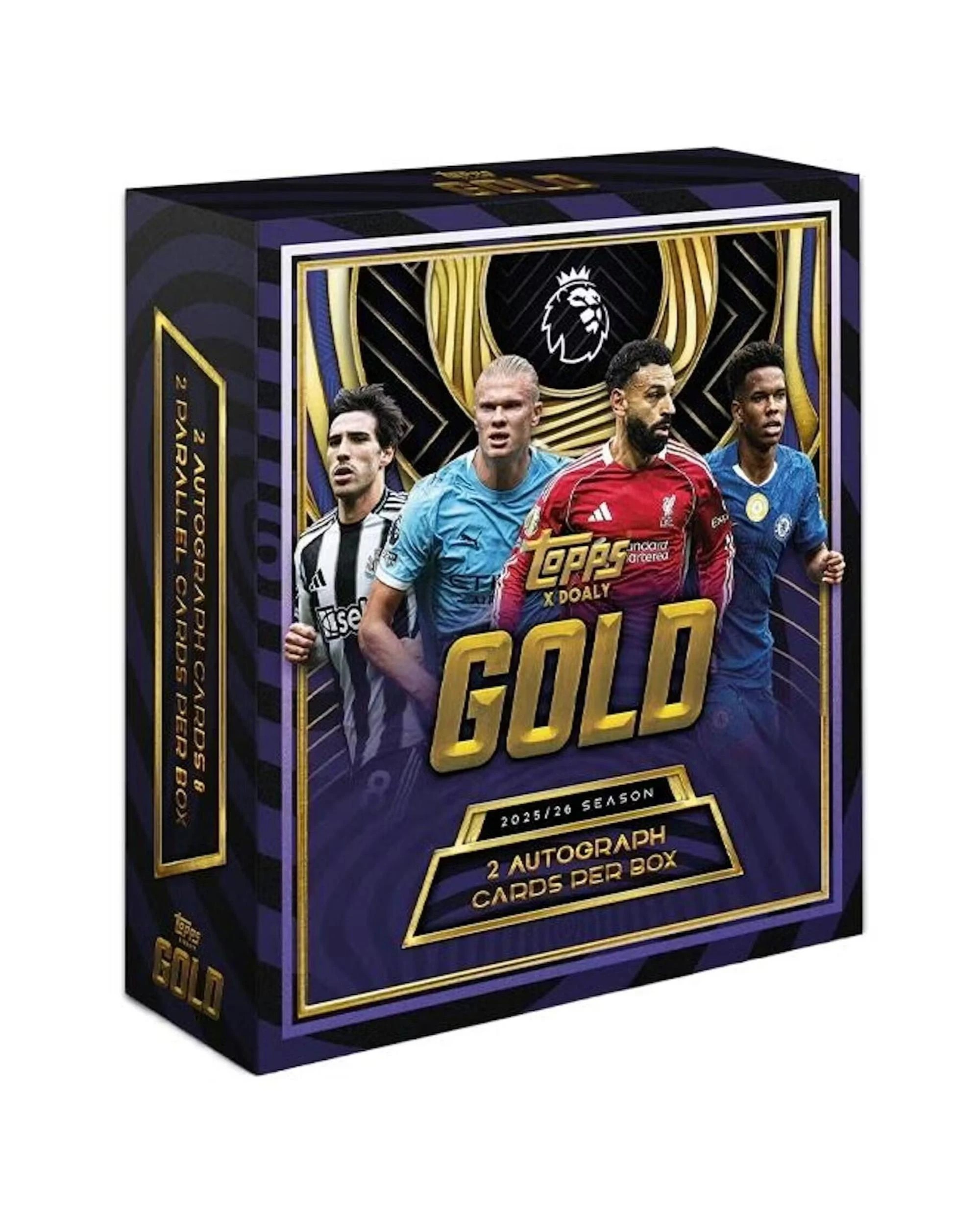 1 Topps 2025/2026 Gold Premier League Soccer Hobby Box, 1 of 7