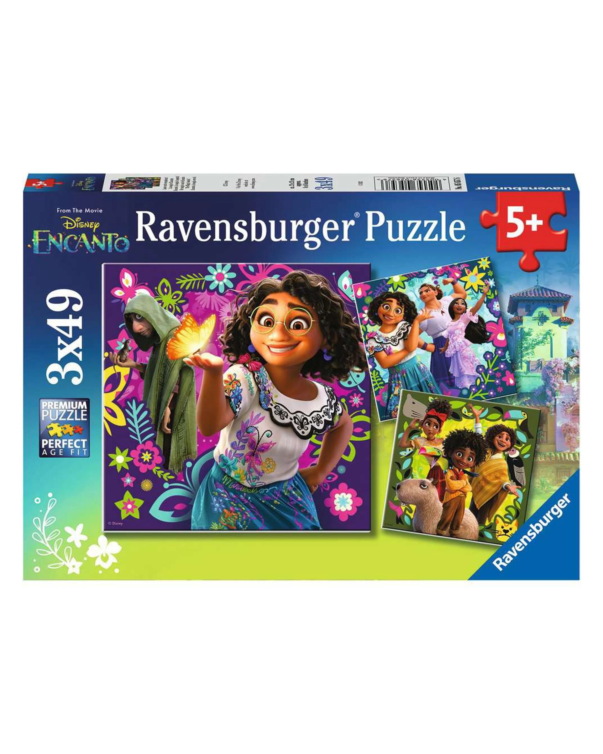 1 Ravensburger Disney Encanto 3x49 Piece Puzzle, 1 of 4