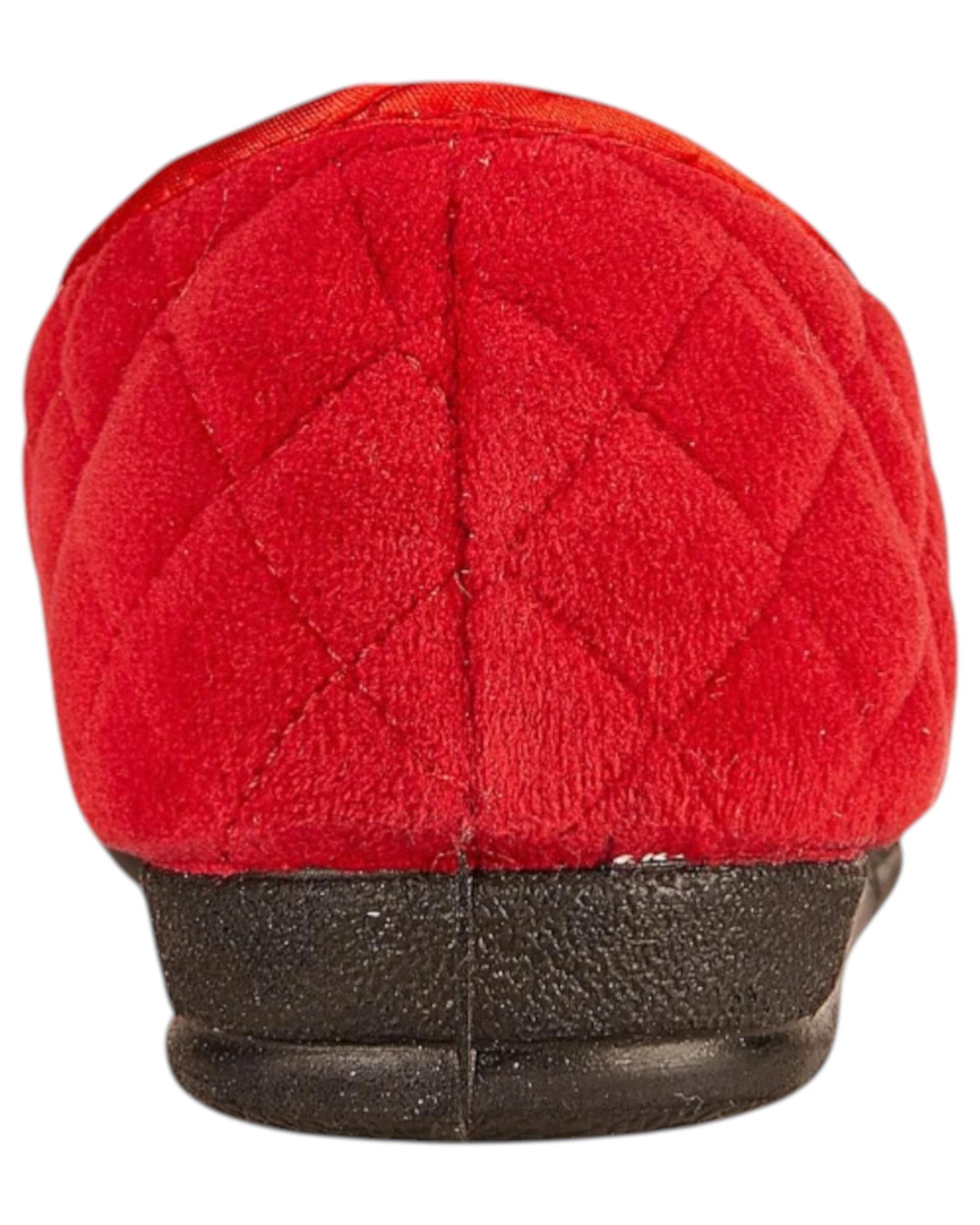 5 Grosby Womens Dawn Red Comfortable Slippers Ladies Shoes Slip On Flats RED, 5 of 5