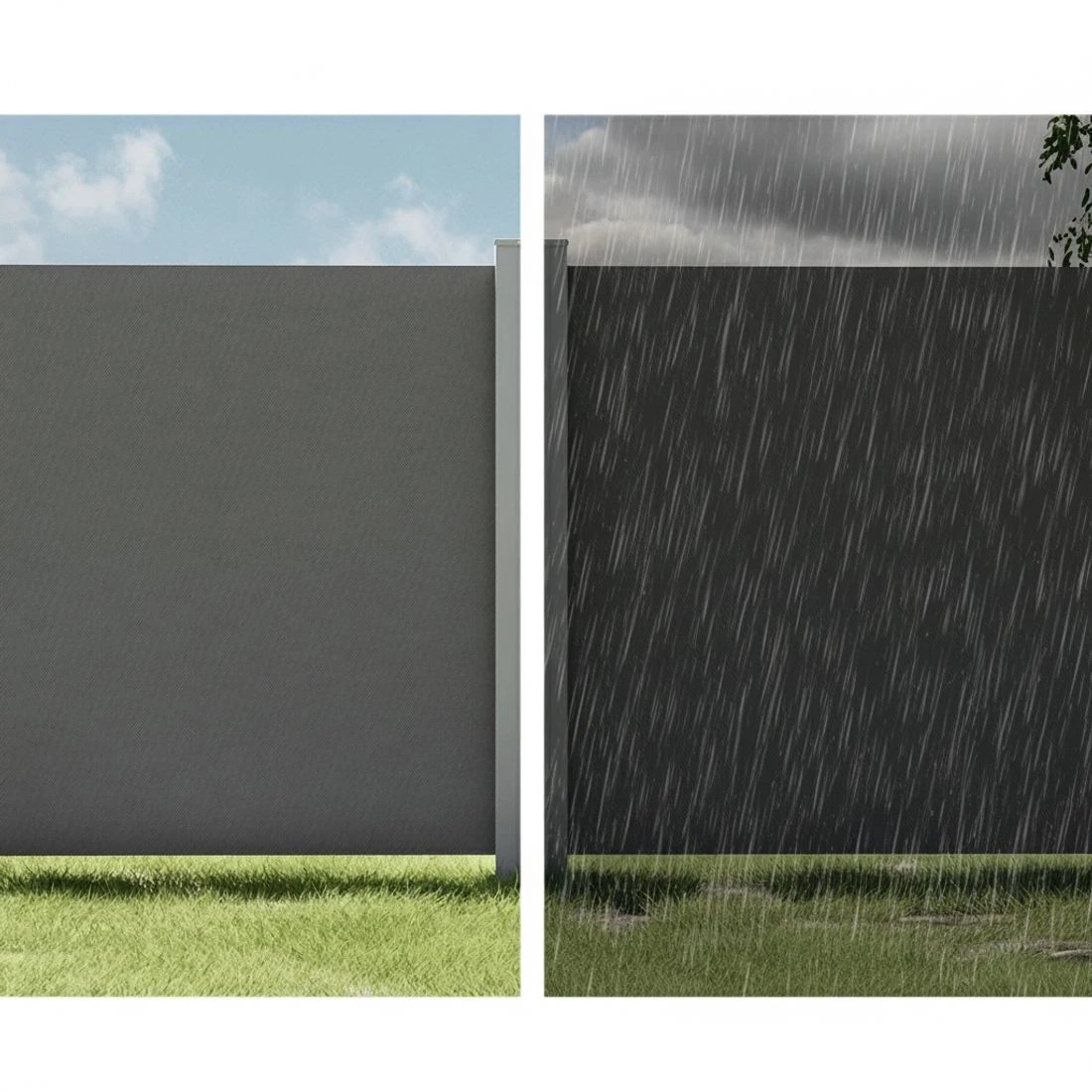 5 Instahut Side Awning Sun Shade Outdoor Retractable Privacy Screen 2X3M - Grey, 5 of 6