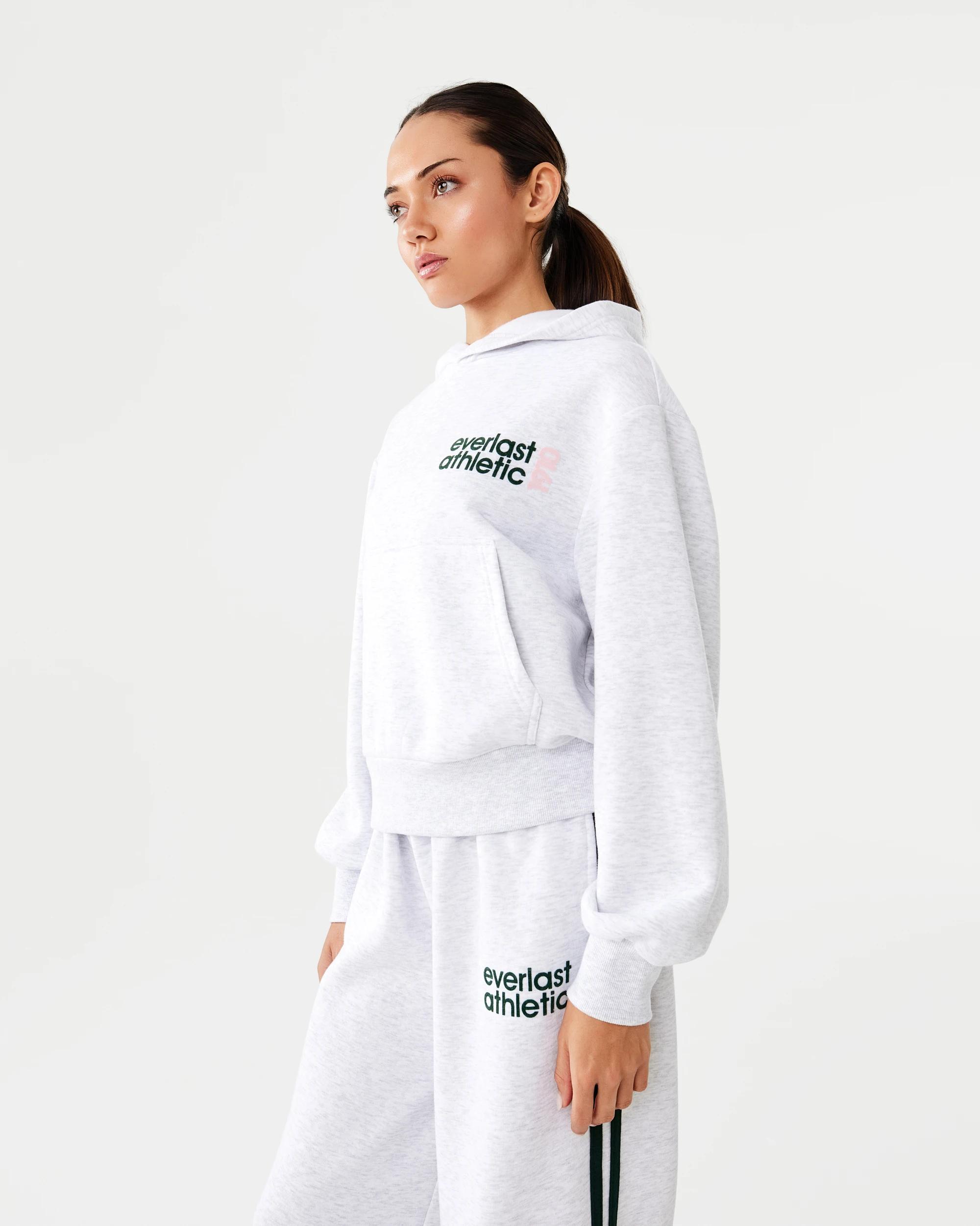 9 Everlast Womens Sports Stripe Trackpants White Marl, 9 of 10
