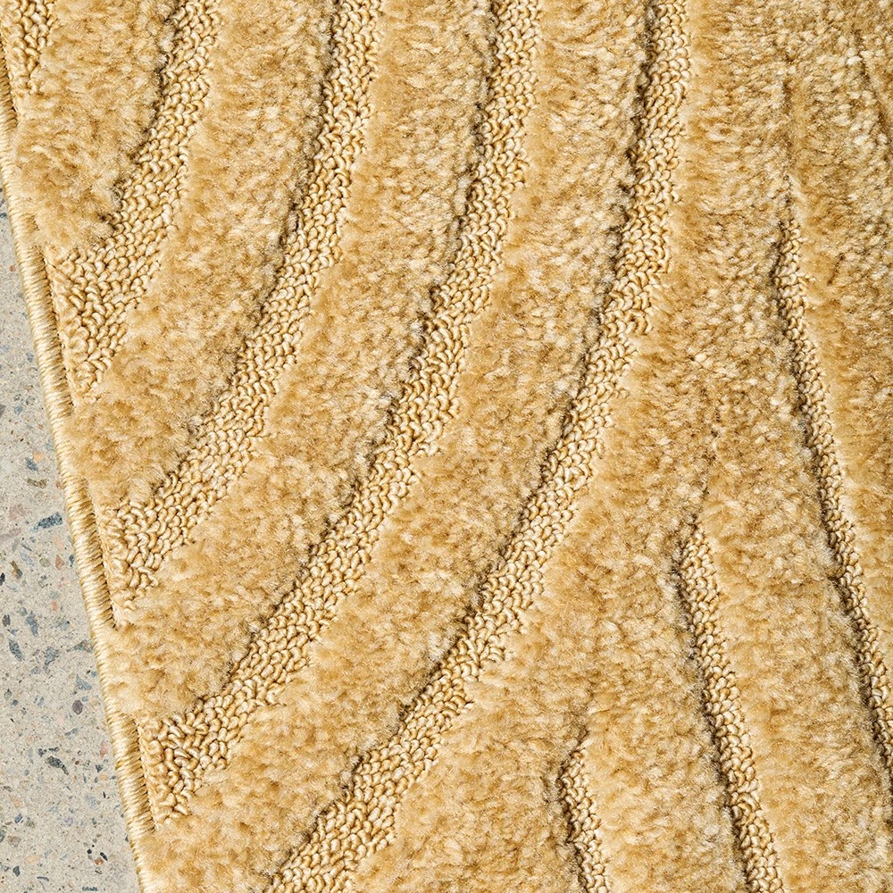 4 Common Ground Rugs Sanctuary Zina 290x200cm - Large Power Loomed Floor Rug - Gold, 4 of 7