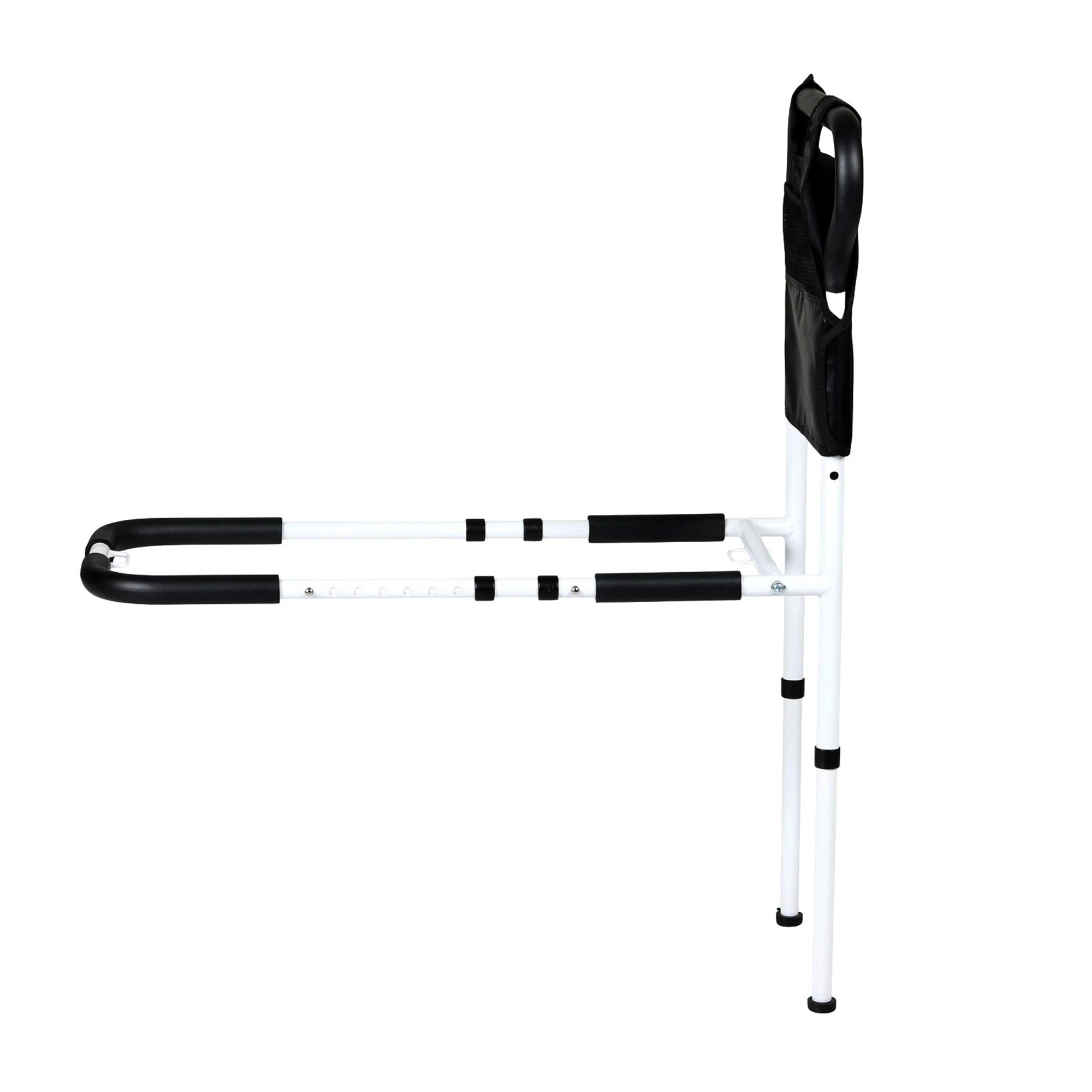 2 Levede Bed Rails Adjustable Cane With Non-Slip Ergonomic Handle And Storage Pocket, 2 of 9