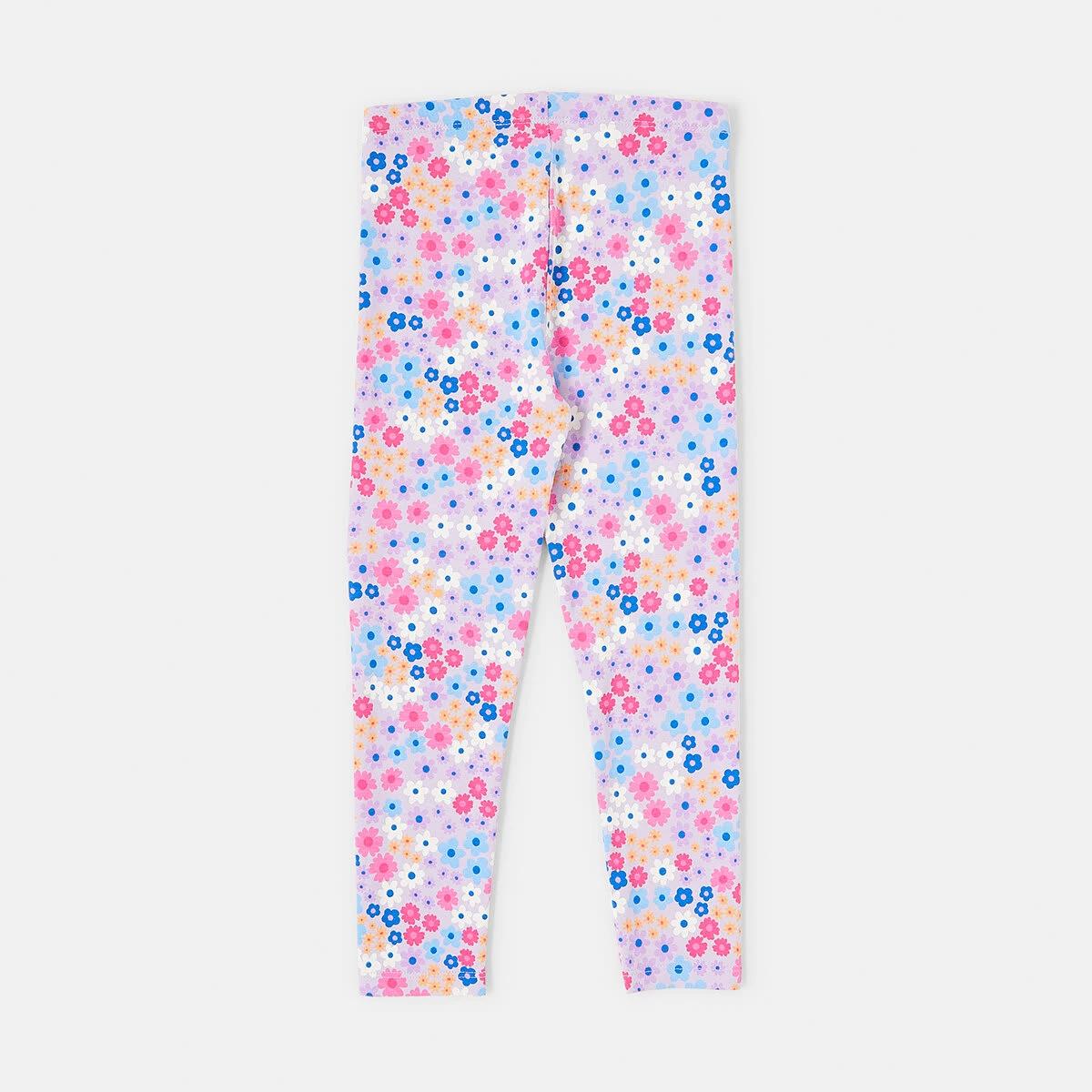 8 Printed Leggings Prpl Ditsy, 8 of 8
