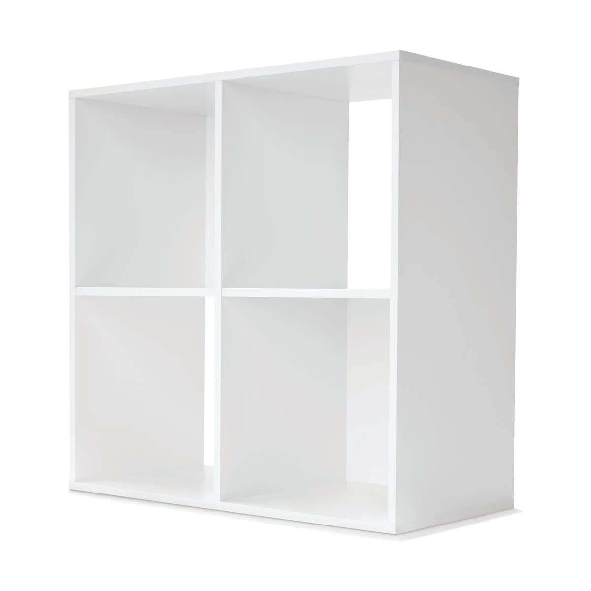 1 4 Cube Display Storage Unit - White, 1 of 5