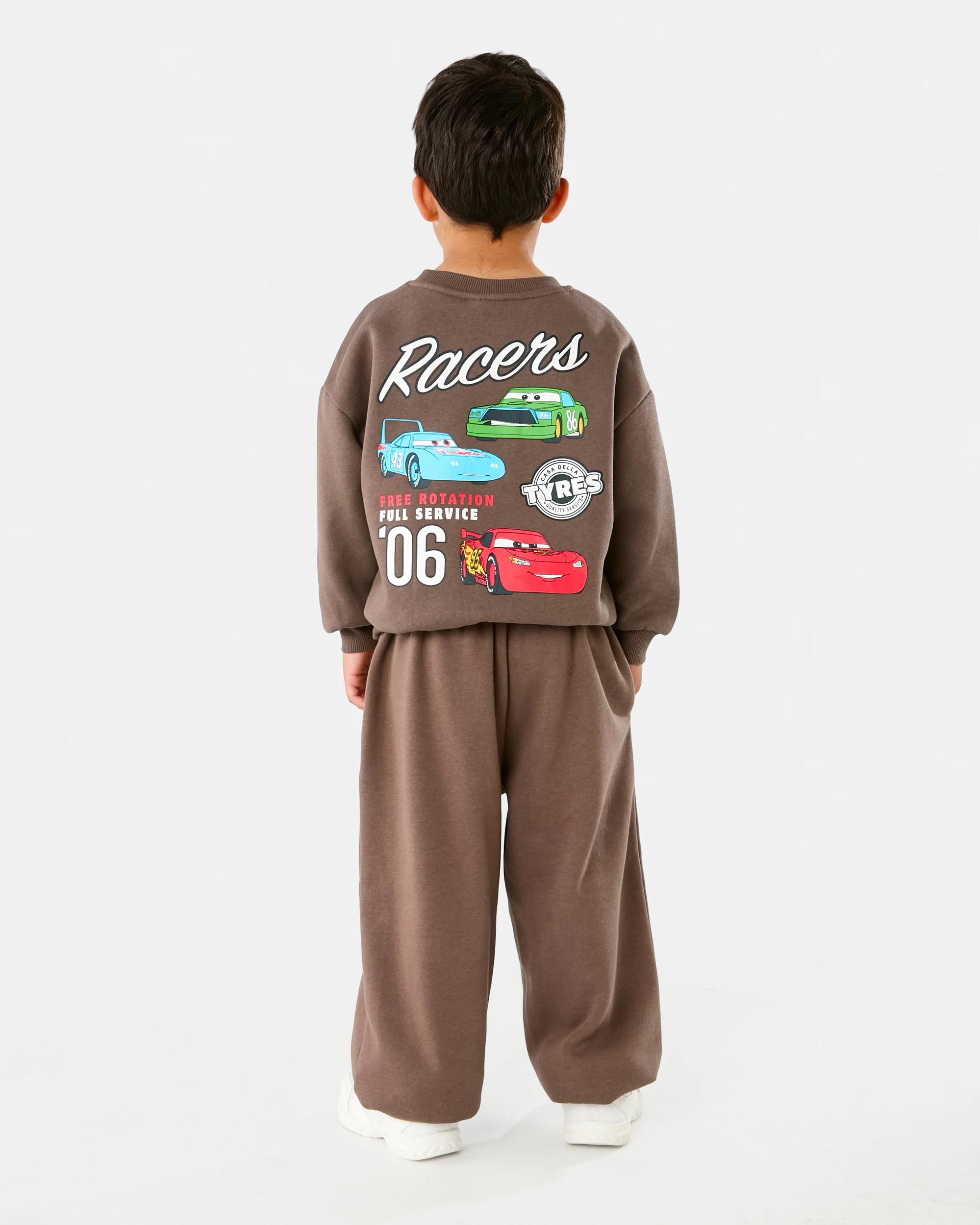 7 Cars License Oversized Crew Neck Sweatshirt Cars, 7 of 7
