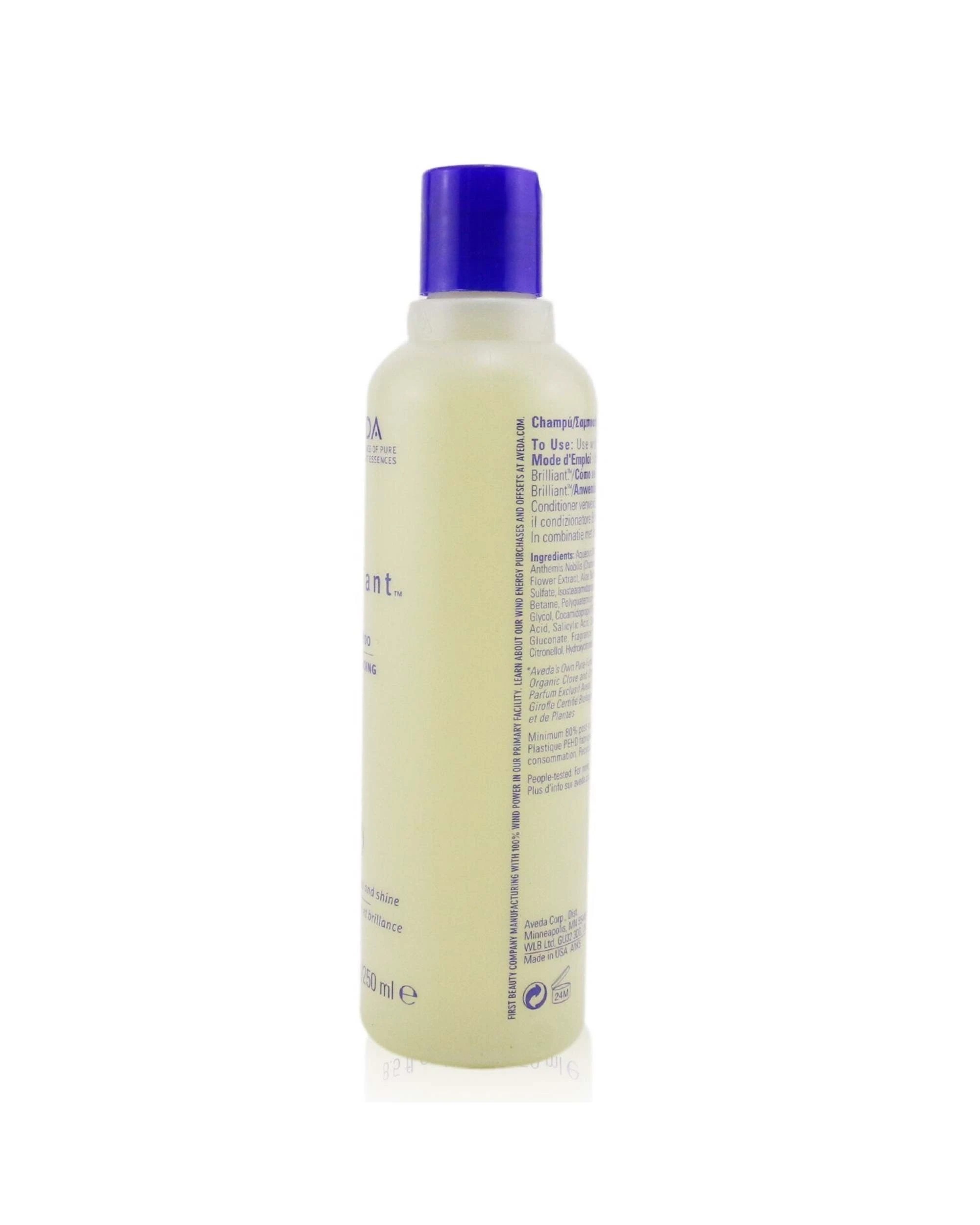2 Aveda Brilliant Shampoo  250ml/8.5oz, 2 of 4