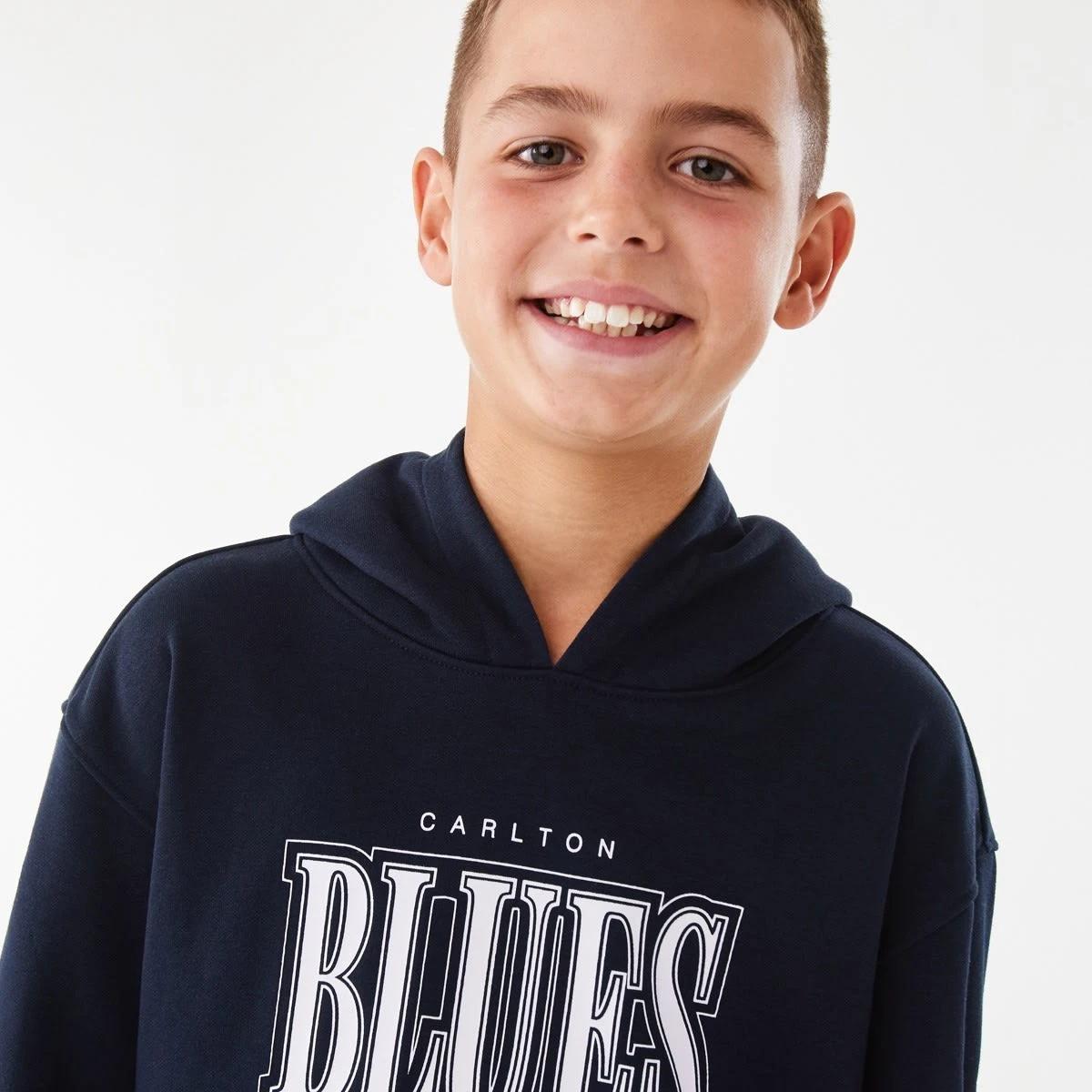 5 Official AFL Kids Hoodie Carlton, 5 of 10