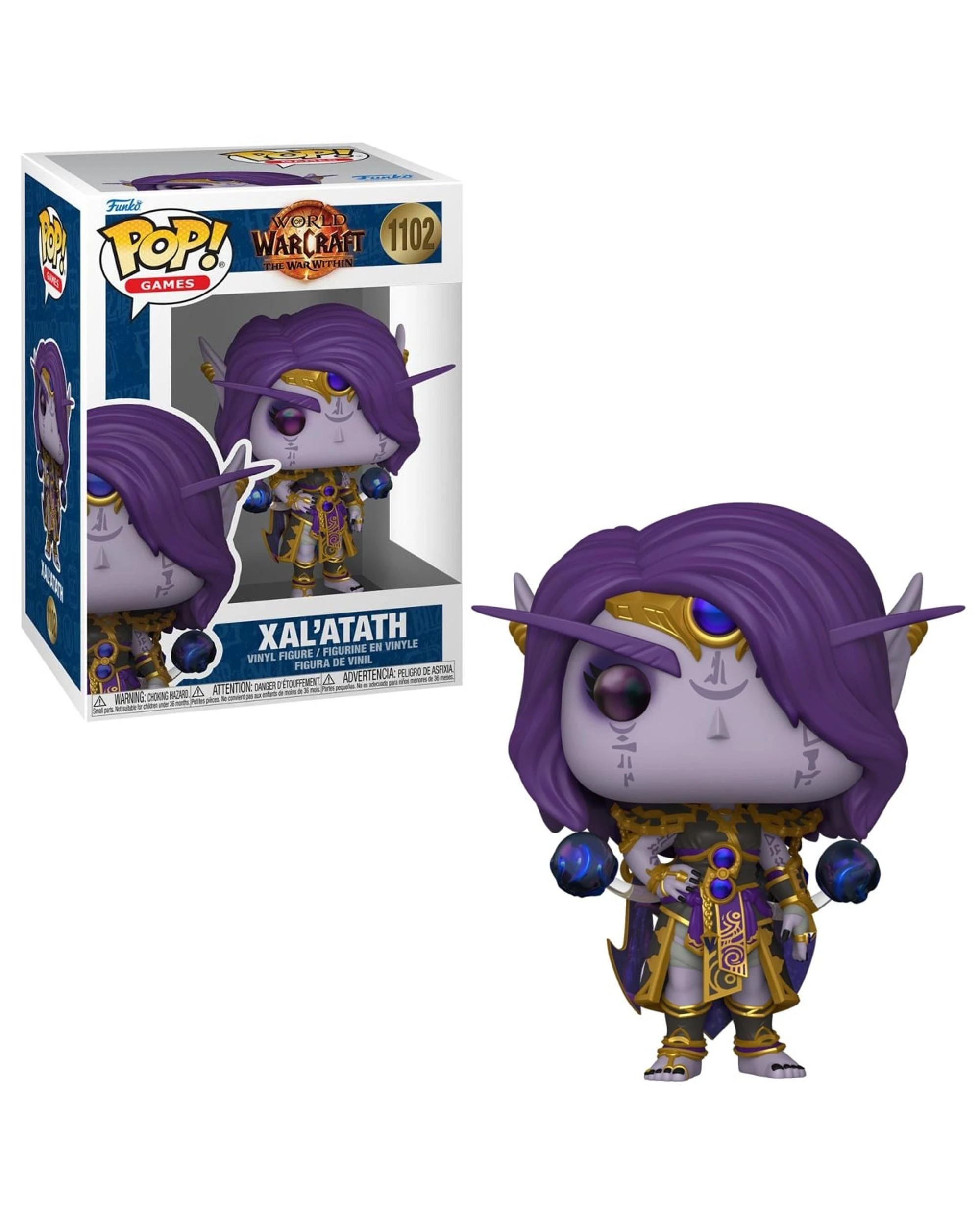 1 World of Warcraft The War Within Xal'Atath Funko POP! Vinyl, 1 of 3