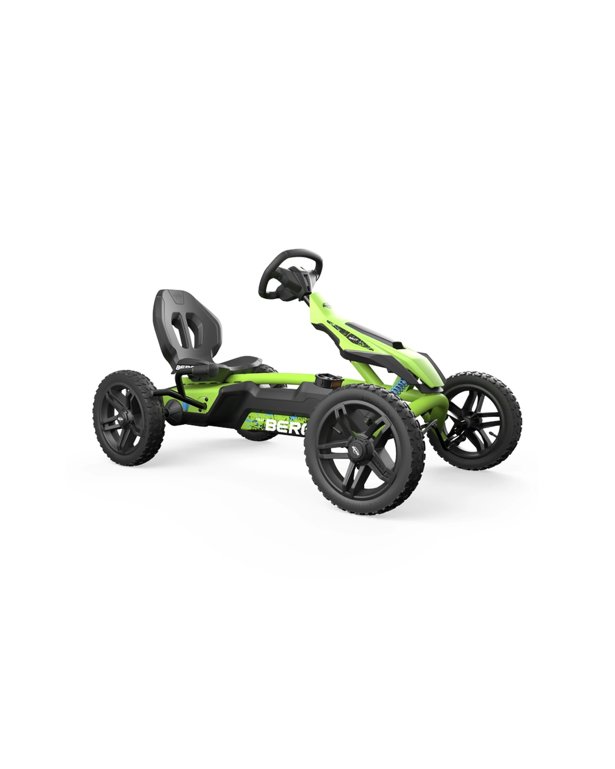 1 Berg Drt Rally Pedal Go Kart Kids Ride On Cherokee Green 4-12 Years 124cm - Green, 1 of 4