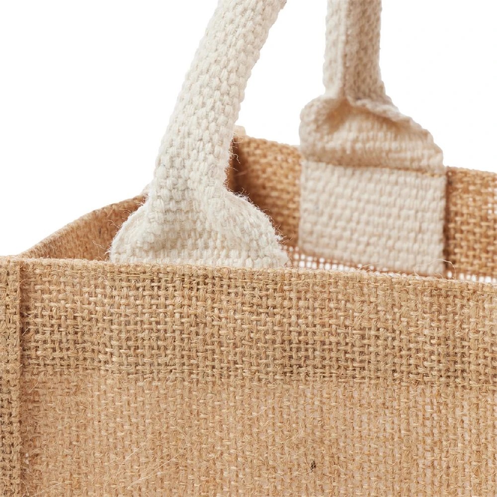 3 J.Burrows Laminated Jute Bag Small, 3 of 3