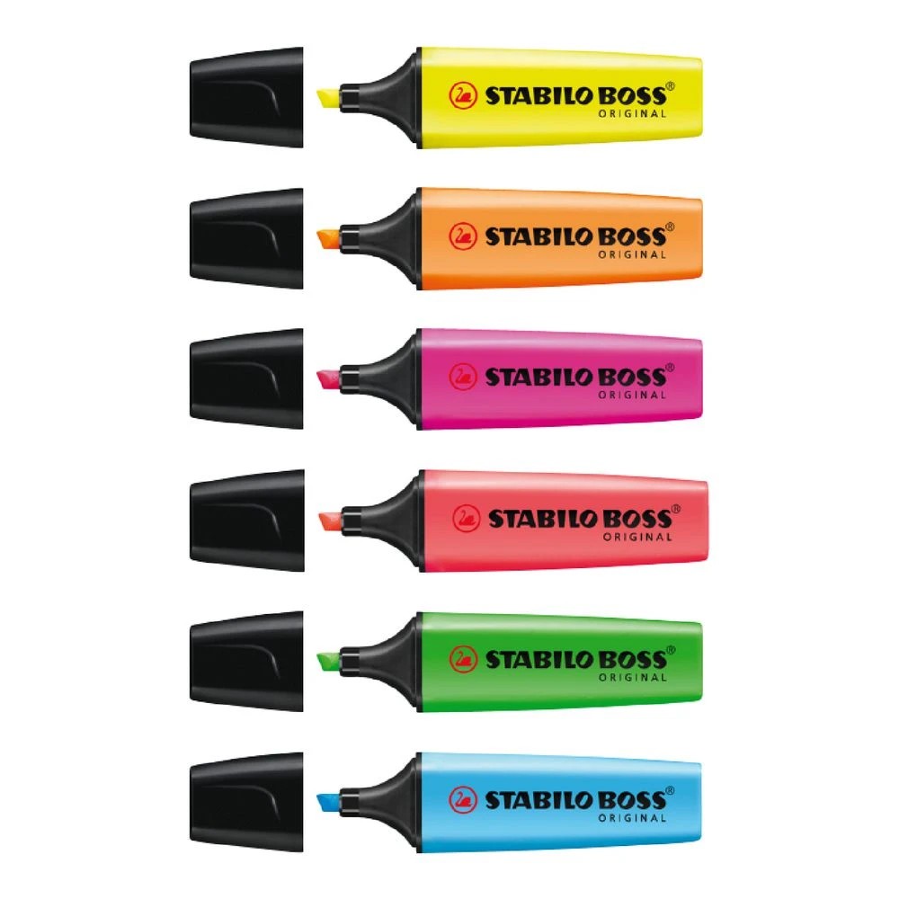 2 Stabilo Boss Highlighters Assorted 6 Pack, 2 of 5