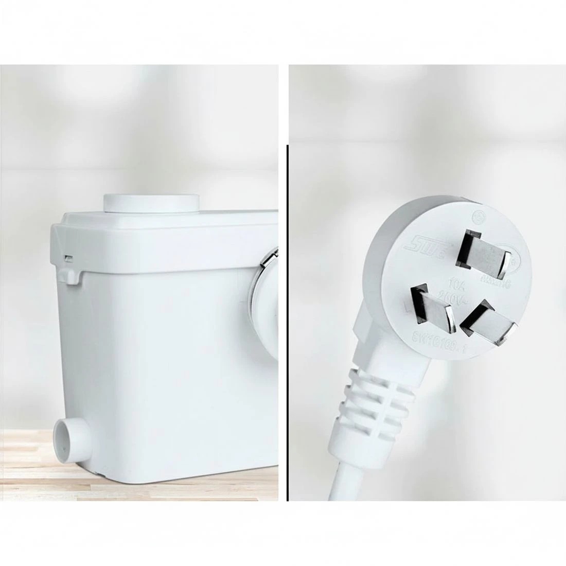 5 Giantz Macerator Sewerage Pump Waste Water Marine Toilet Disposal Unit Laundry - White, 5 of 7