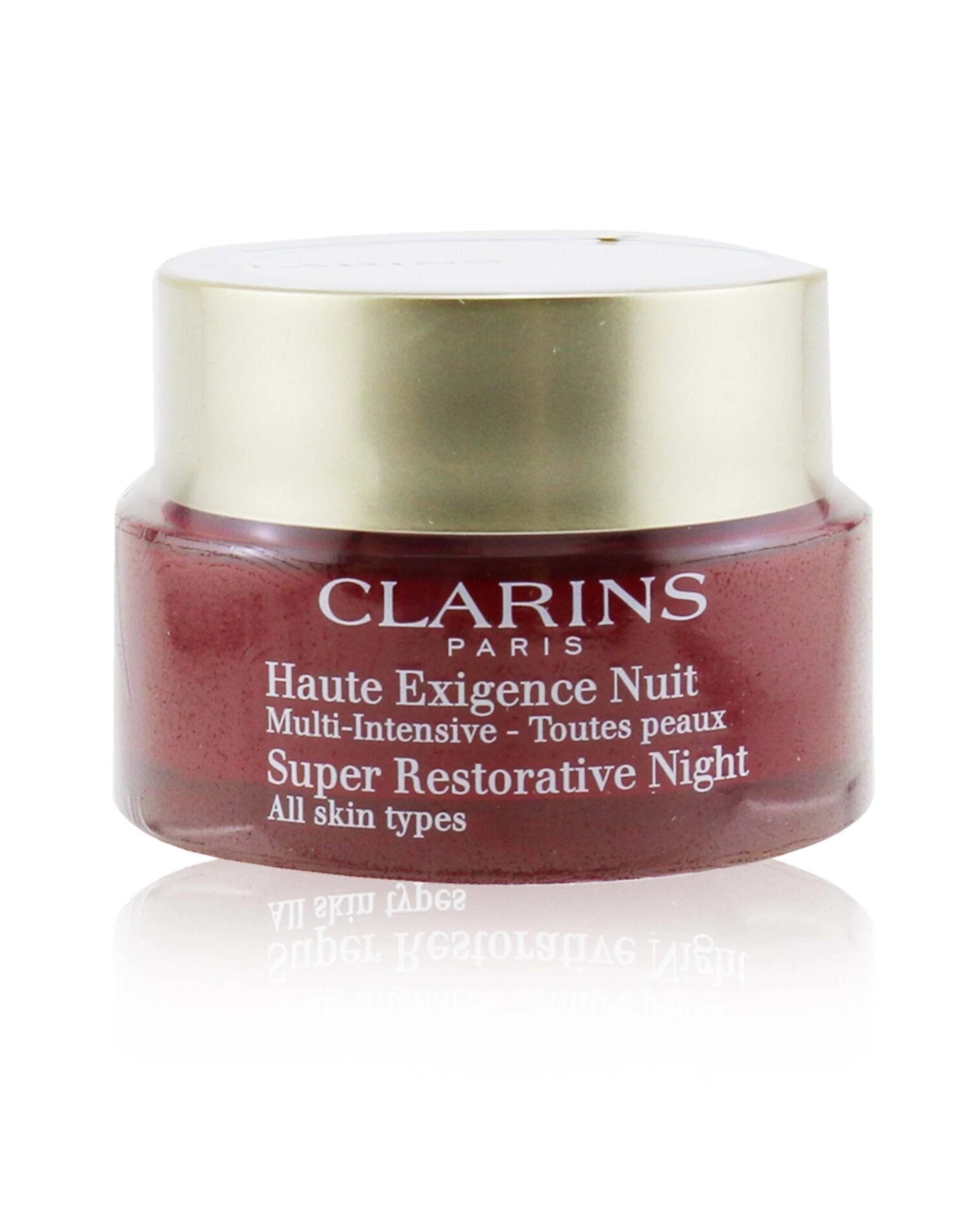2 Clarins Super Restorative Night Age Spot Correcting Replenishing Cream  50ml/1.6oz, 2 of 3