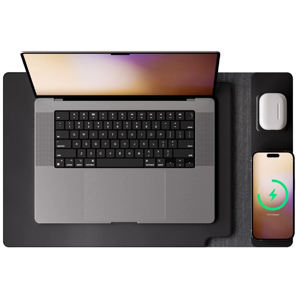2 Journey Nexa Laptop Sleeve with Wireless Charging 16" Black, 2 of 3