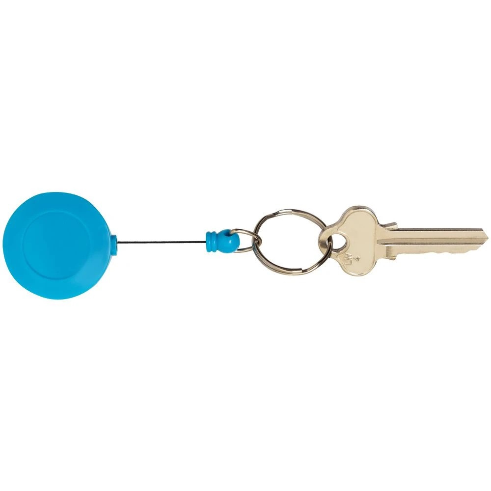 3 J.Burrows Retractable Key Reel Blue, 3 of 3