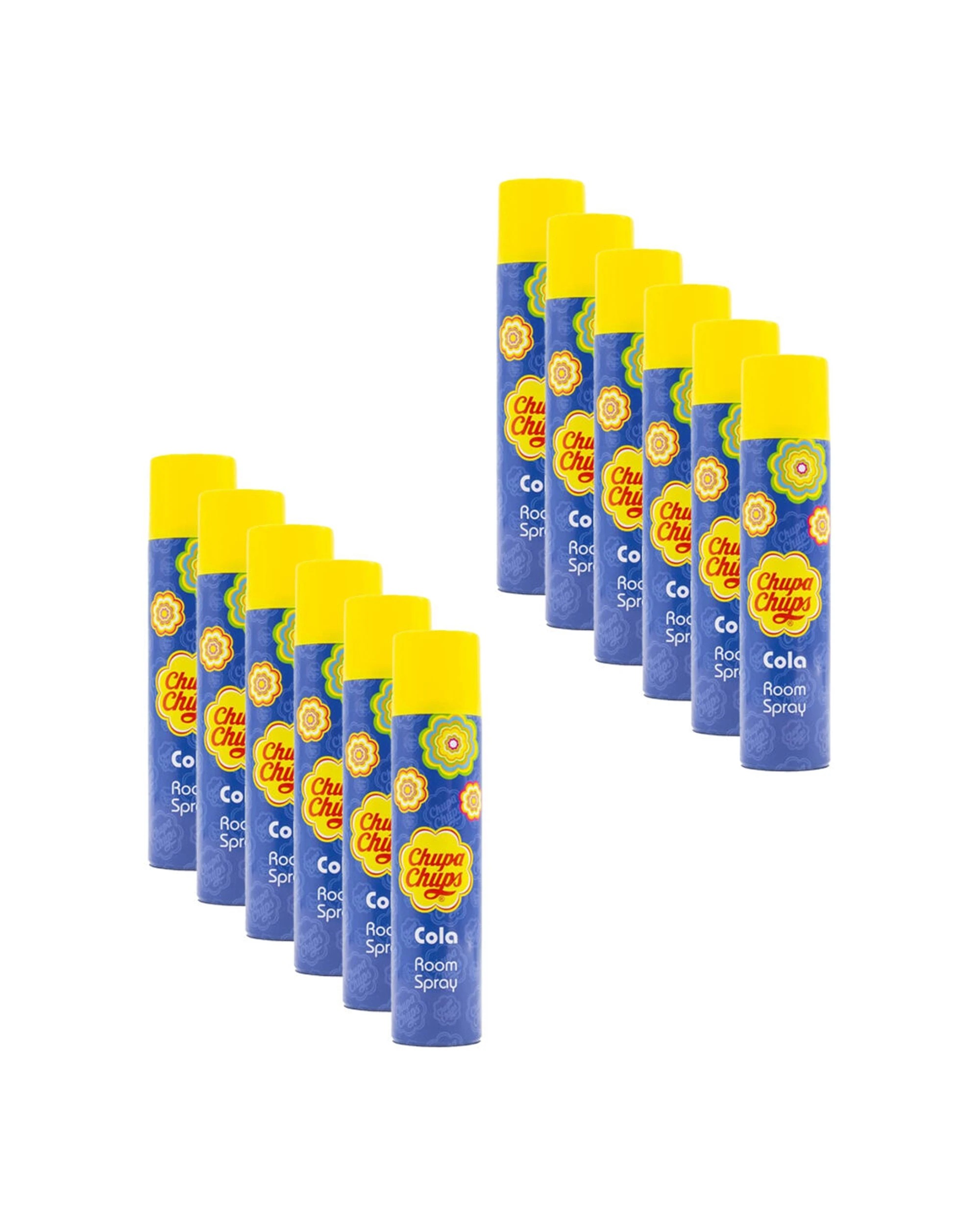 1 Chupa Chups 12PK Cola Room Spray Home Office Air Freshener 300ml - Blue, 1 of 4